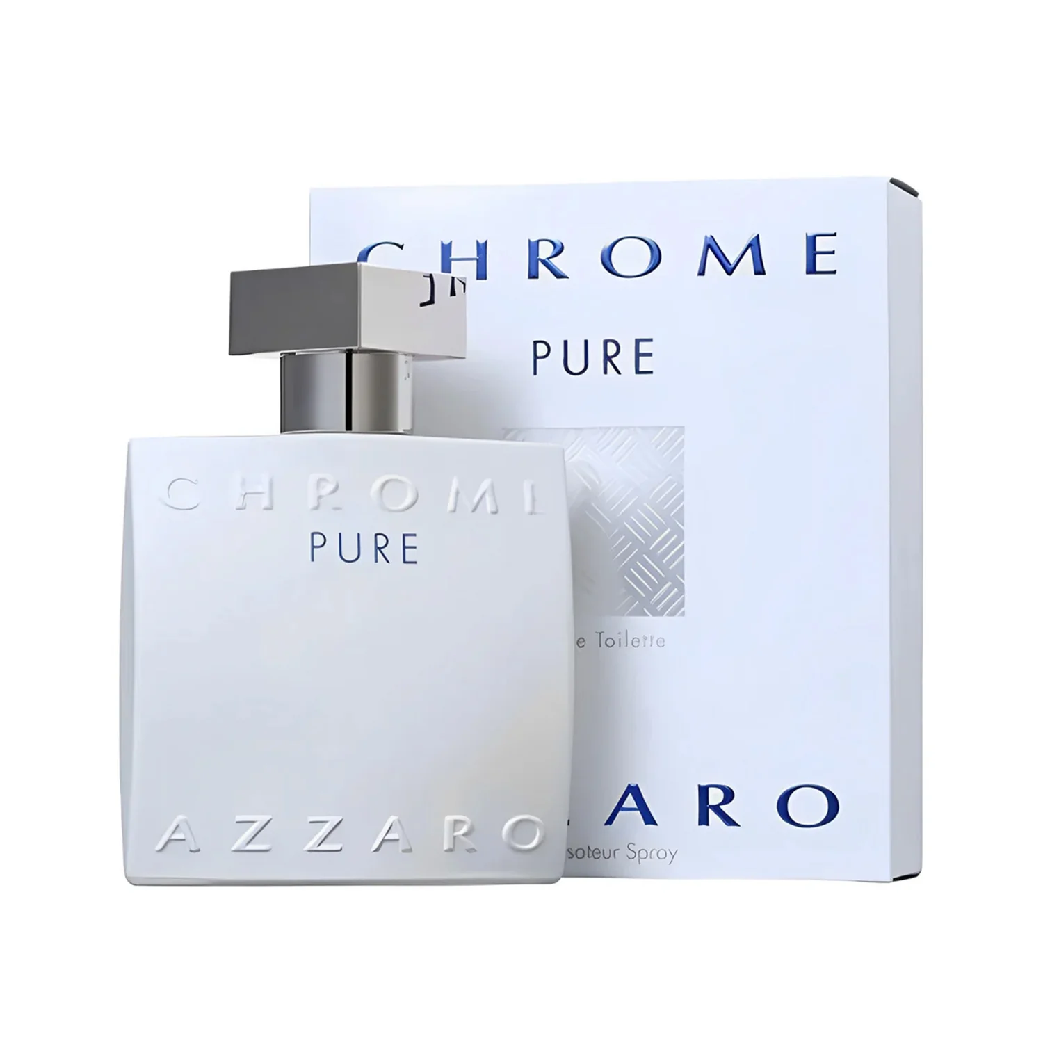 AZZARO CHROME PURE MEN EDT 100ML - Image 2