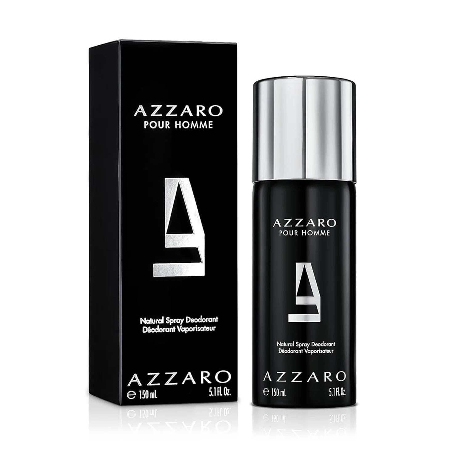AZZARO POUR HOMME DEO 150ML - Image 2