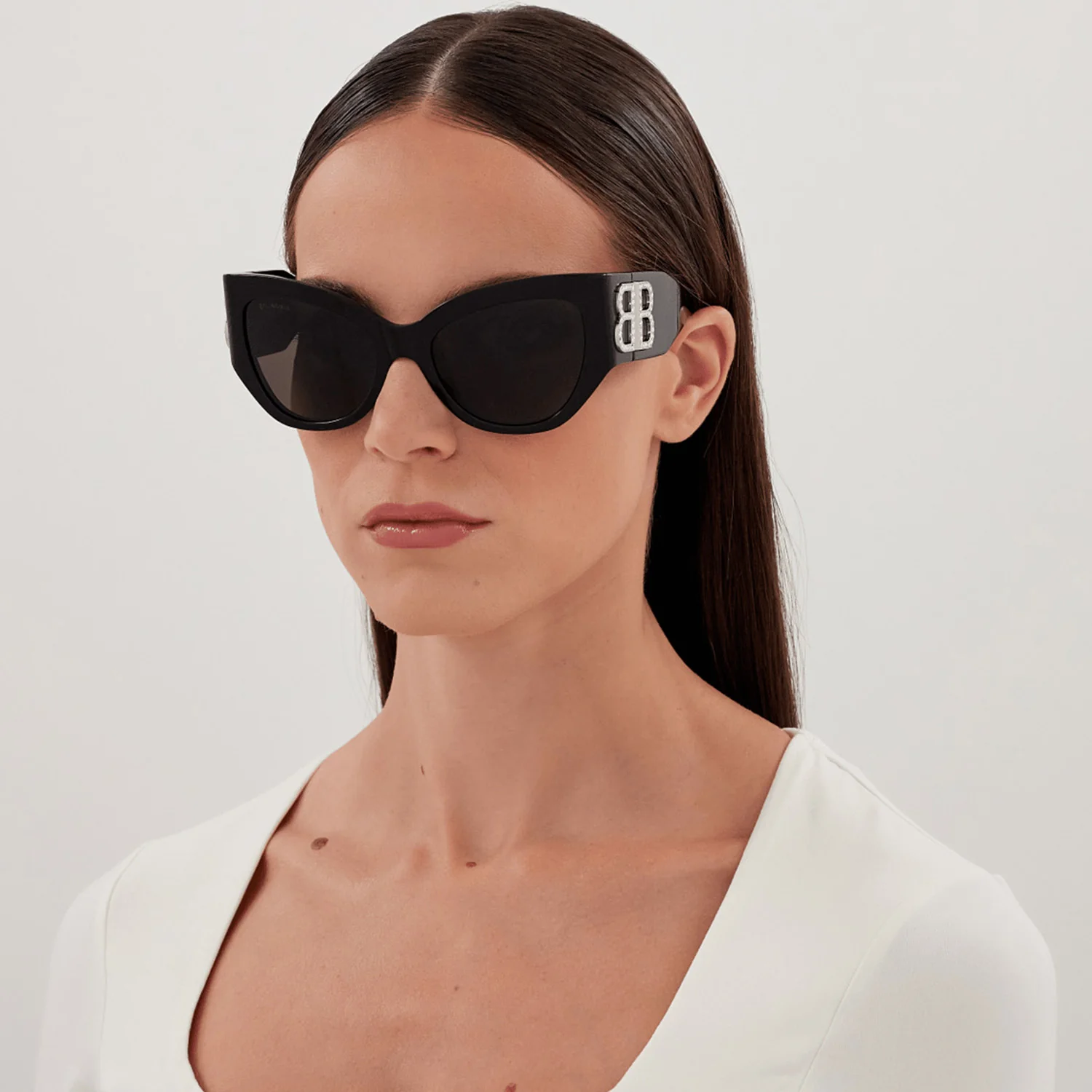 EVERYDAY wide cat-eye shape refined BB logo - Image 4