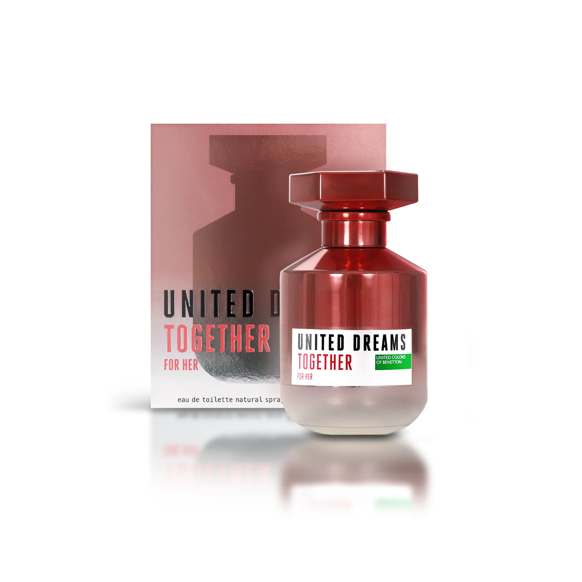 BENETTON TOGETHER WOMEN EDT 80ML - Image 2