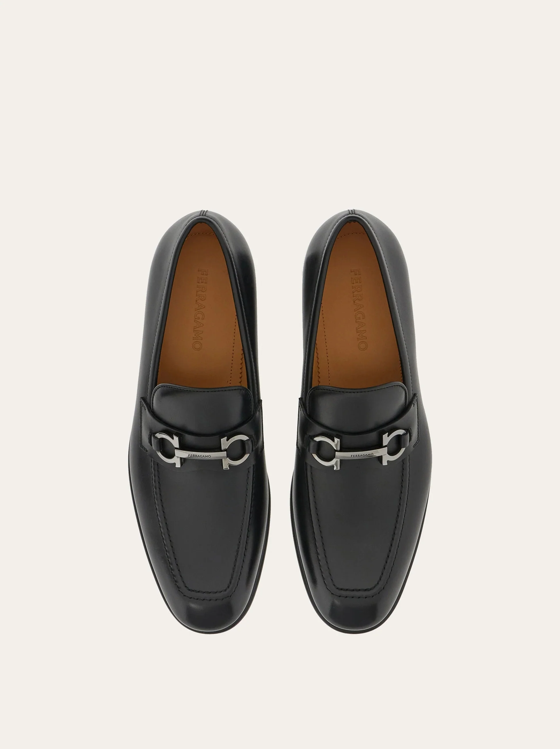 BLACK FERRAGAMO MEN SHOES - Image 2