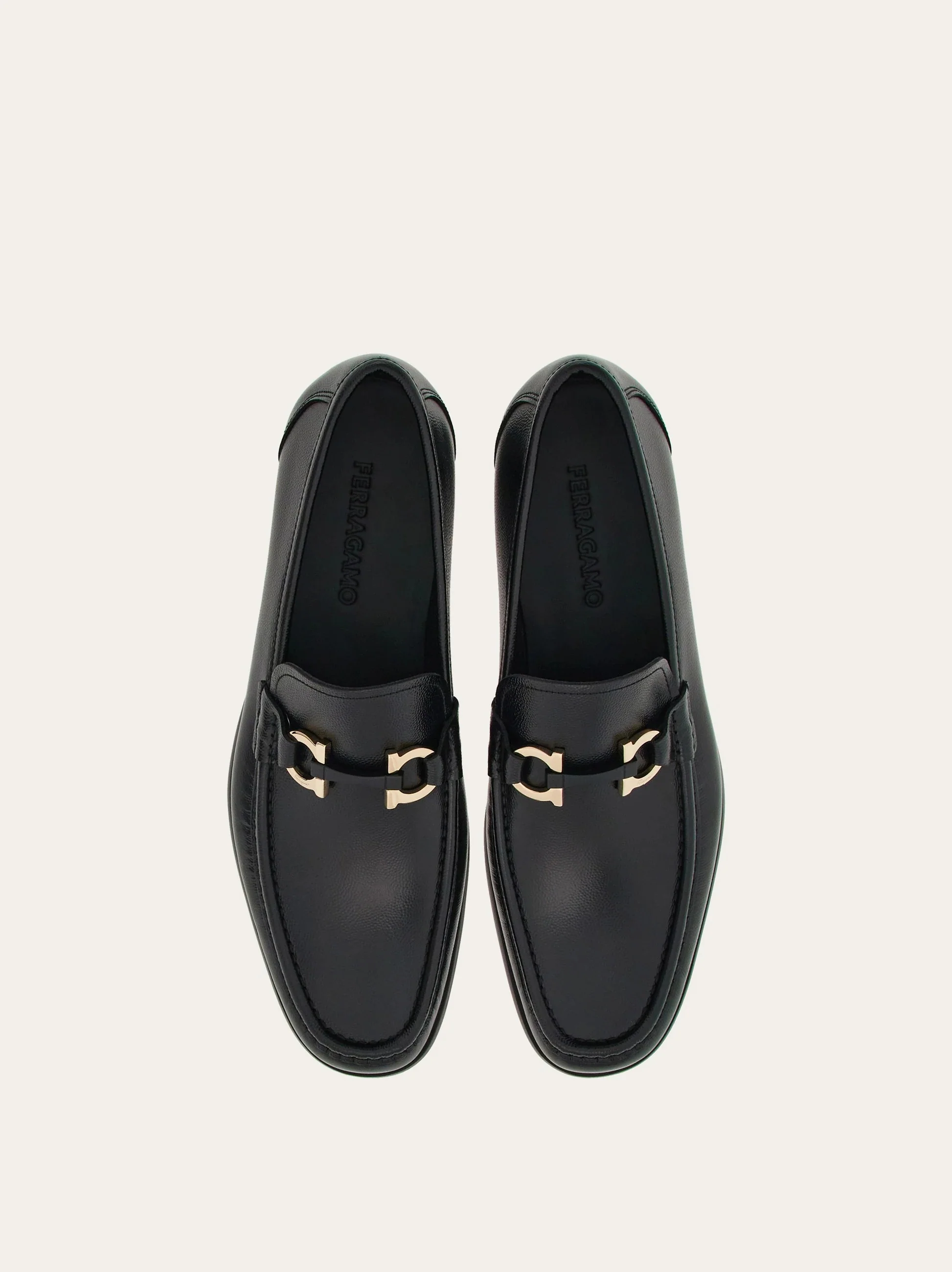 BLACK FERRAGAMO MEN SHOES - Image 2