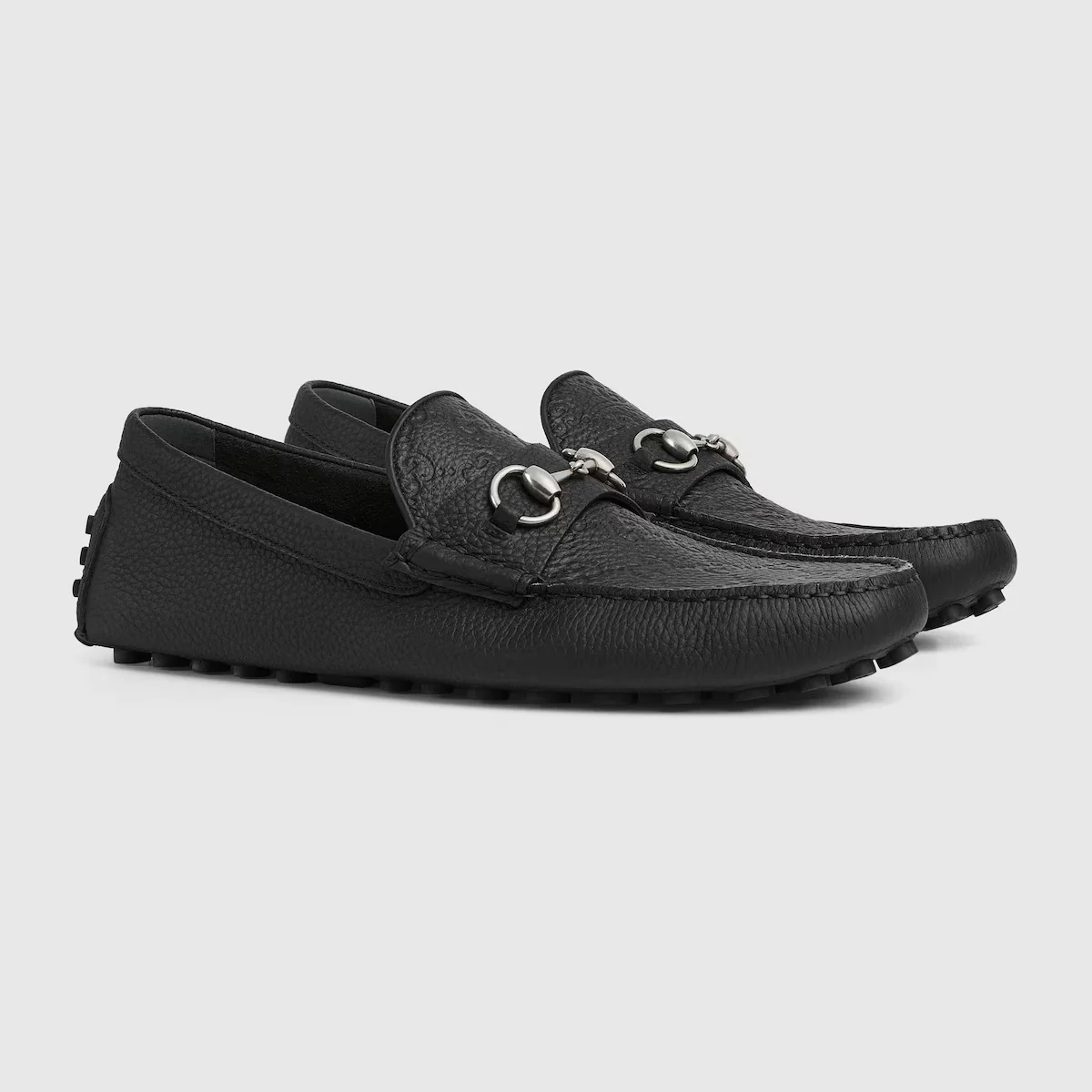 BLACK GUCCI MEN SHOES - Image 2