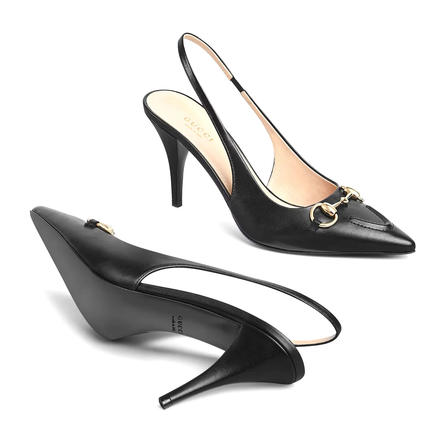 BLACK GUCCI WOMEN SHOES - Image 2