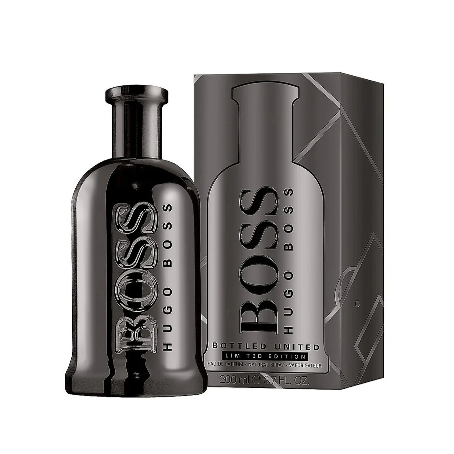 BOSS BOTTLED UNITED L/E MEN EDP 200ML - Image 2