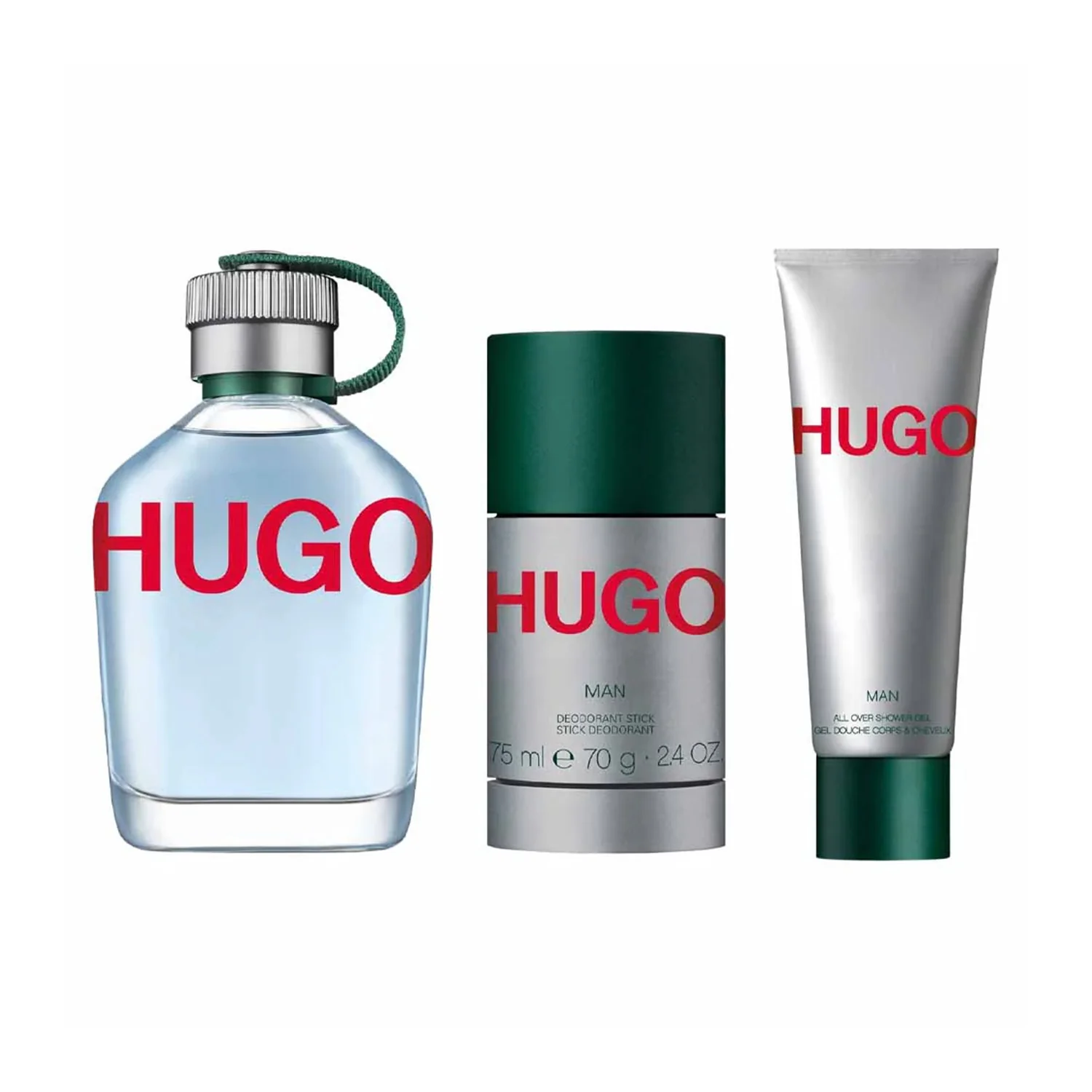 BOSS GREEN MEN SET (EDT 125ML+DEO STICK 70G+S/G 50ML)