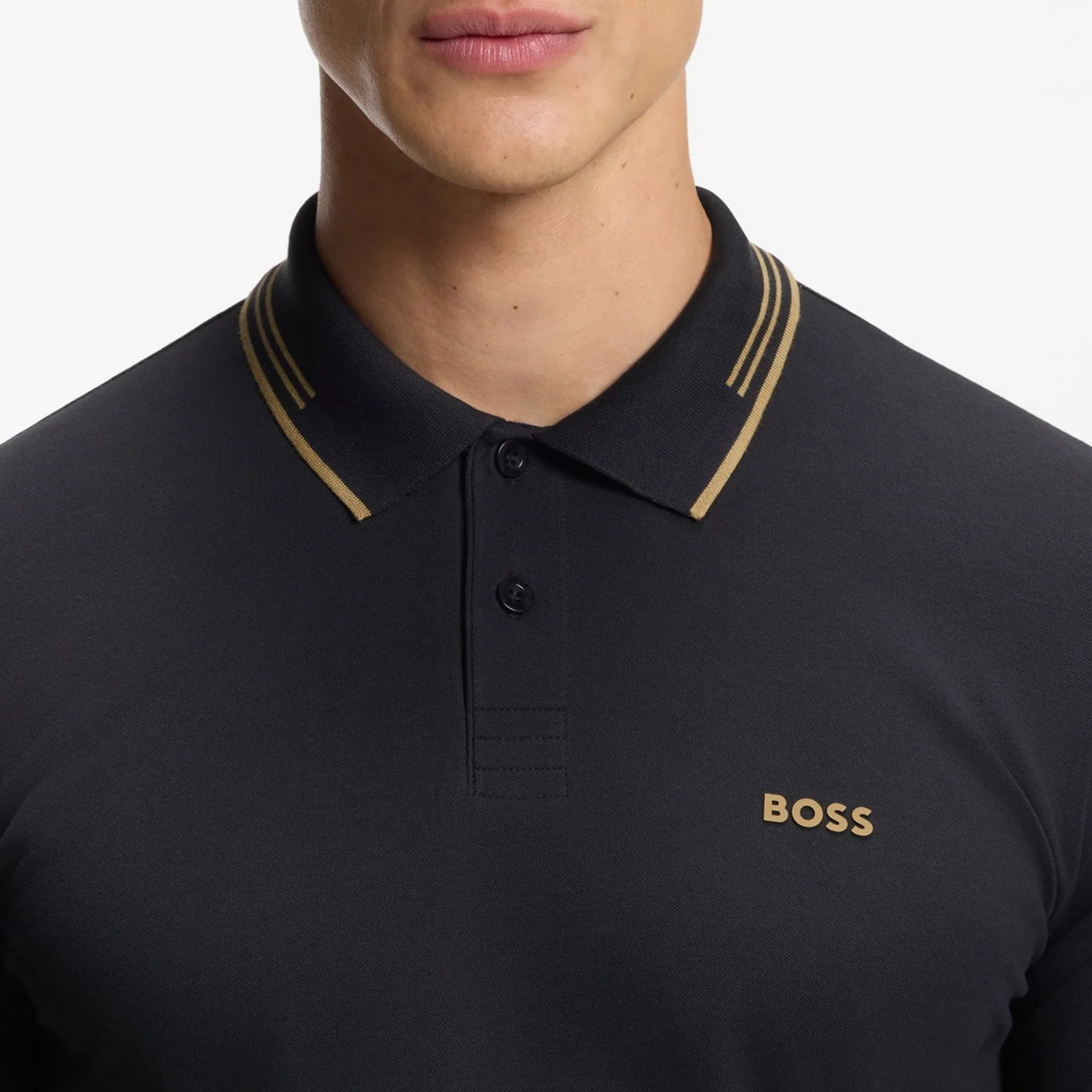 BOSS Stretch-cotton slim-fit polo shirt with branding - Image 5