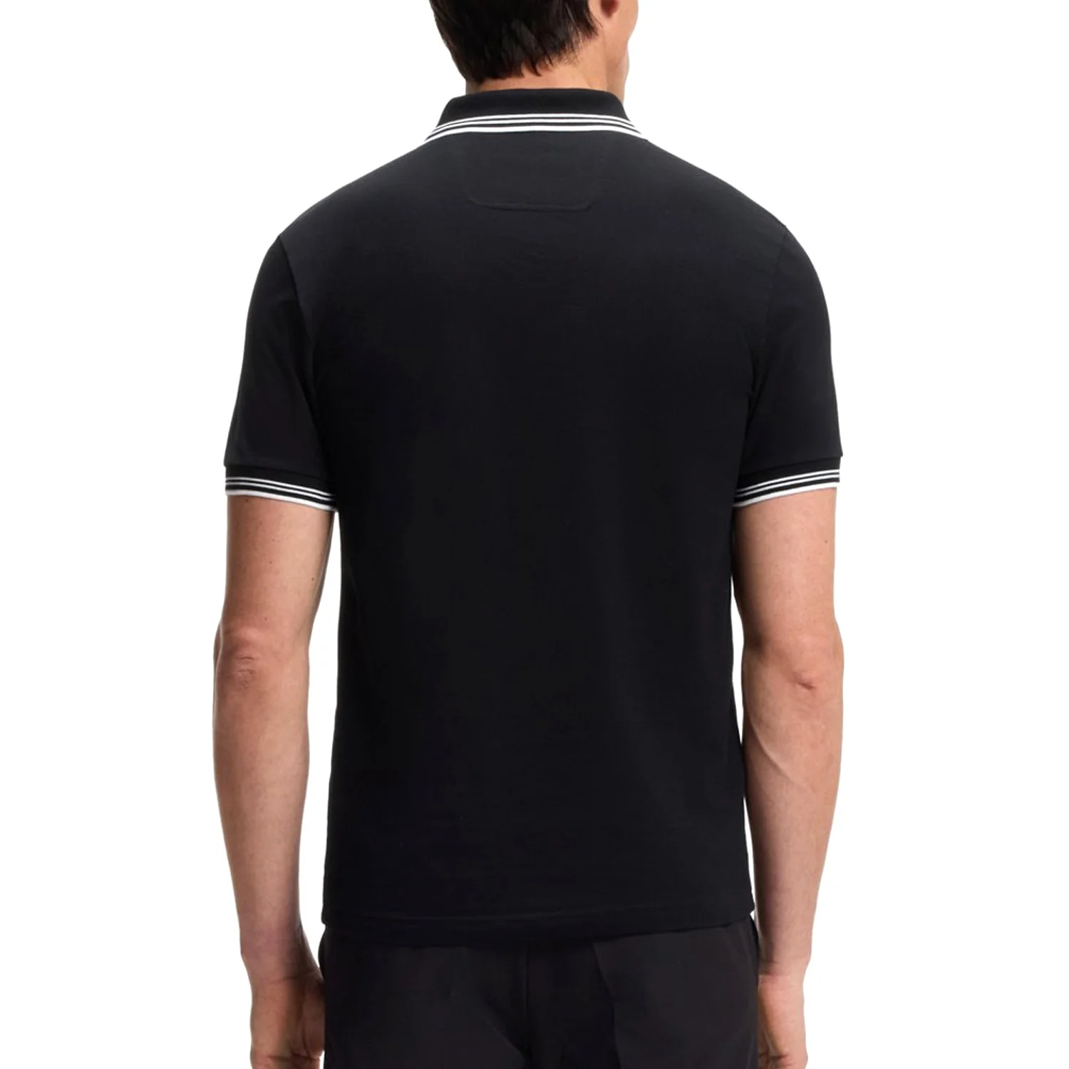 BOSS Stretch-cotton slim-fit polo shirt with branding - Image 4