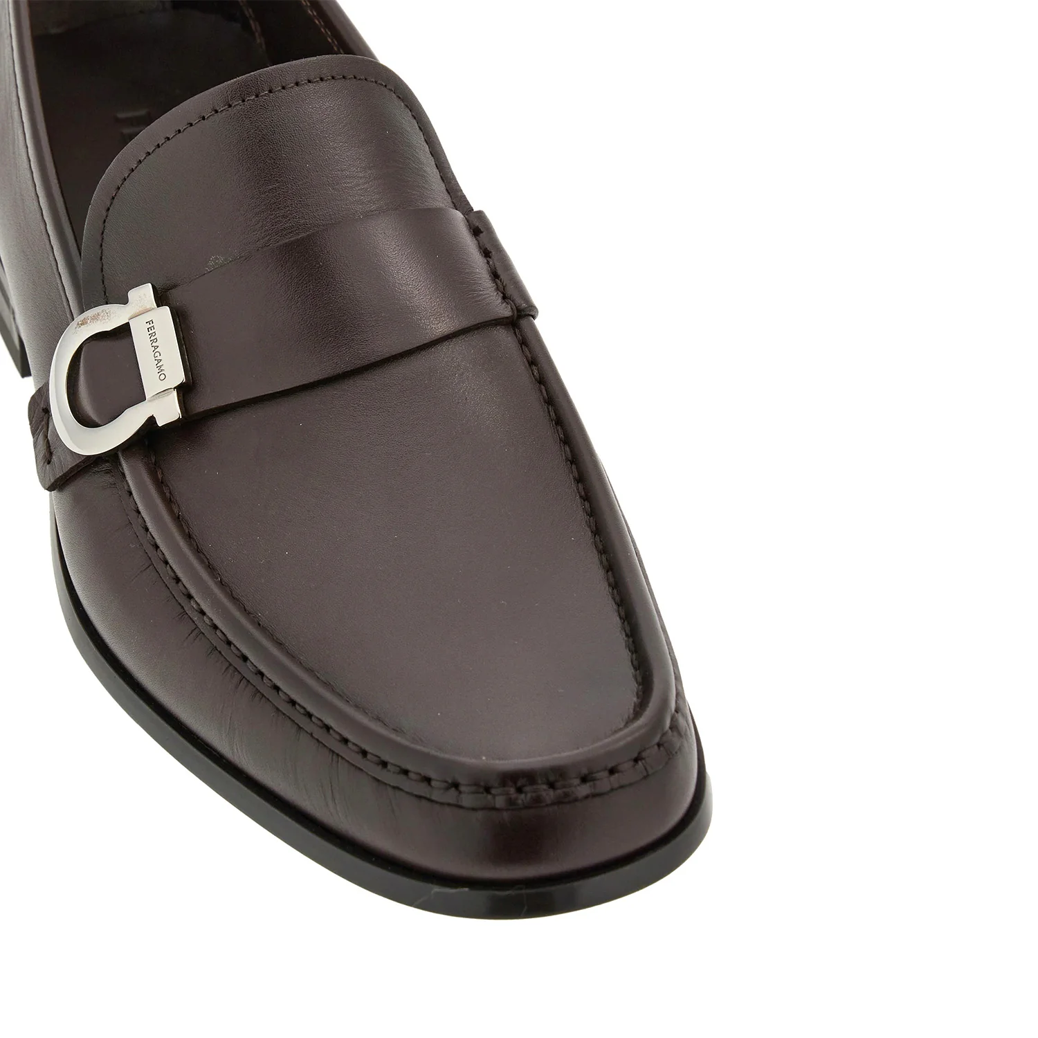 Caspian Moccasin With Gancini Ornament - Image 4