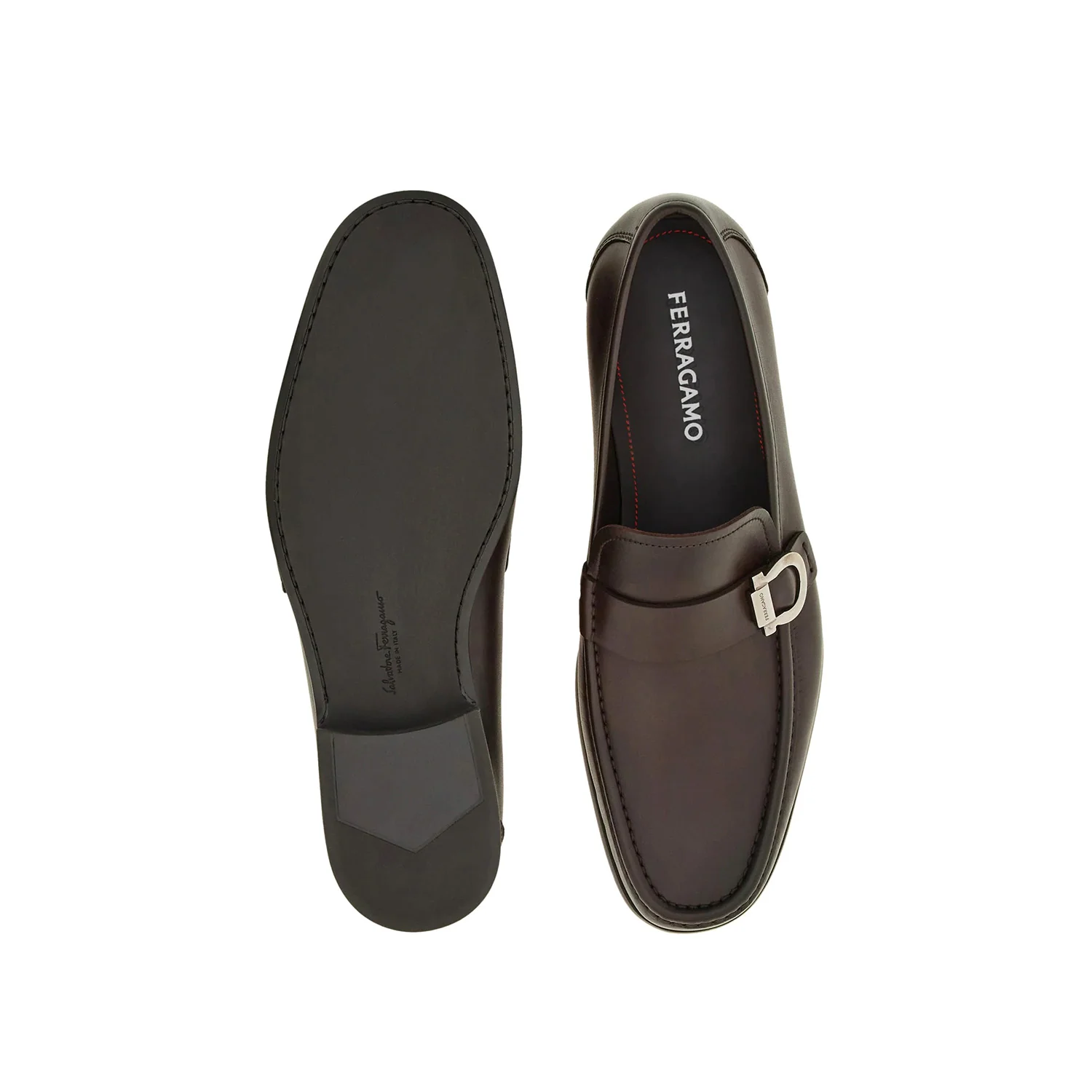 Caspian Moccasin With Gancini Ornament - Image 5