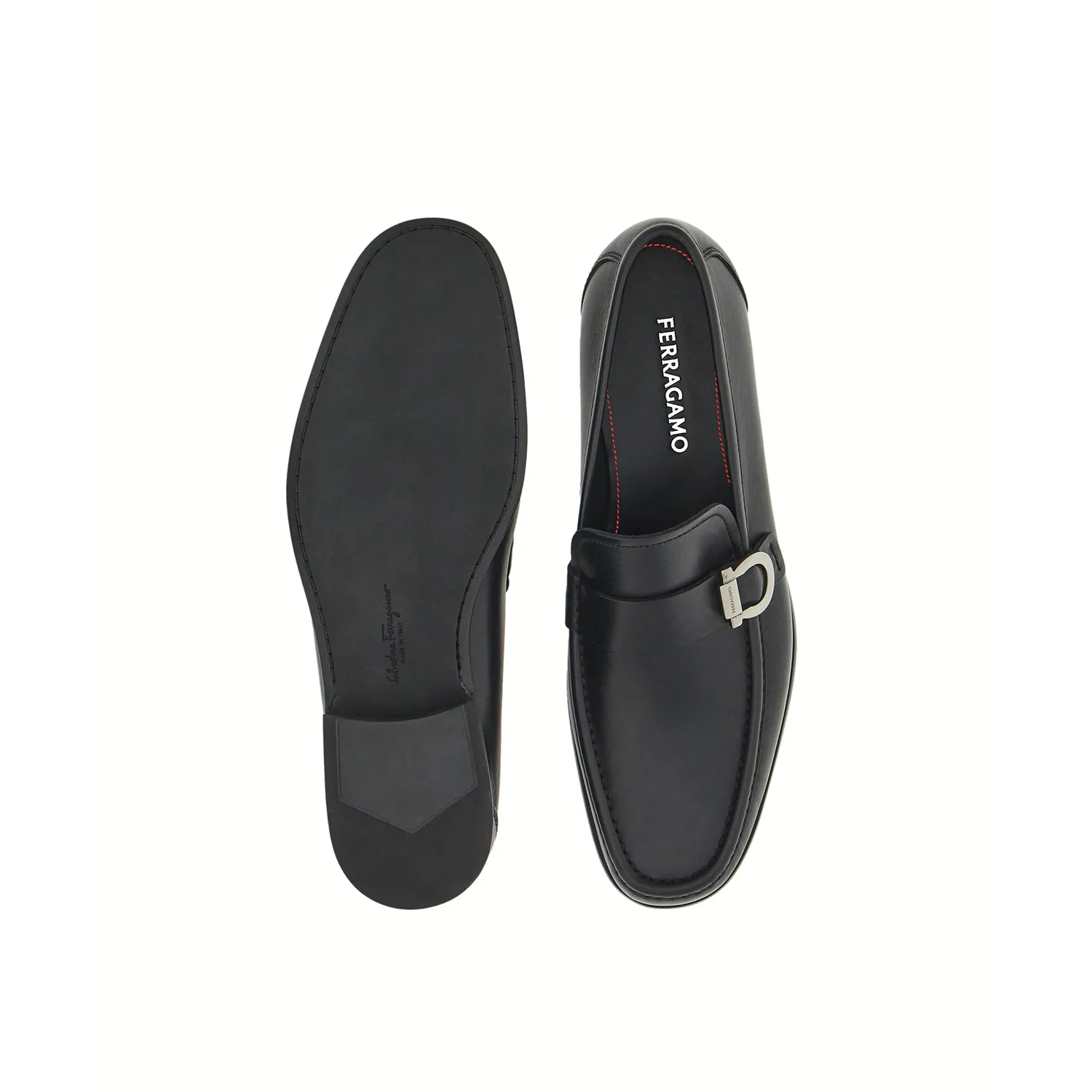 Caspian Moccasin With Gancini Ornament - Image 9