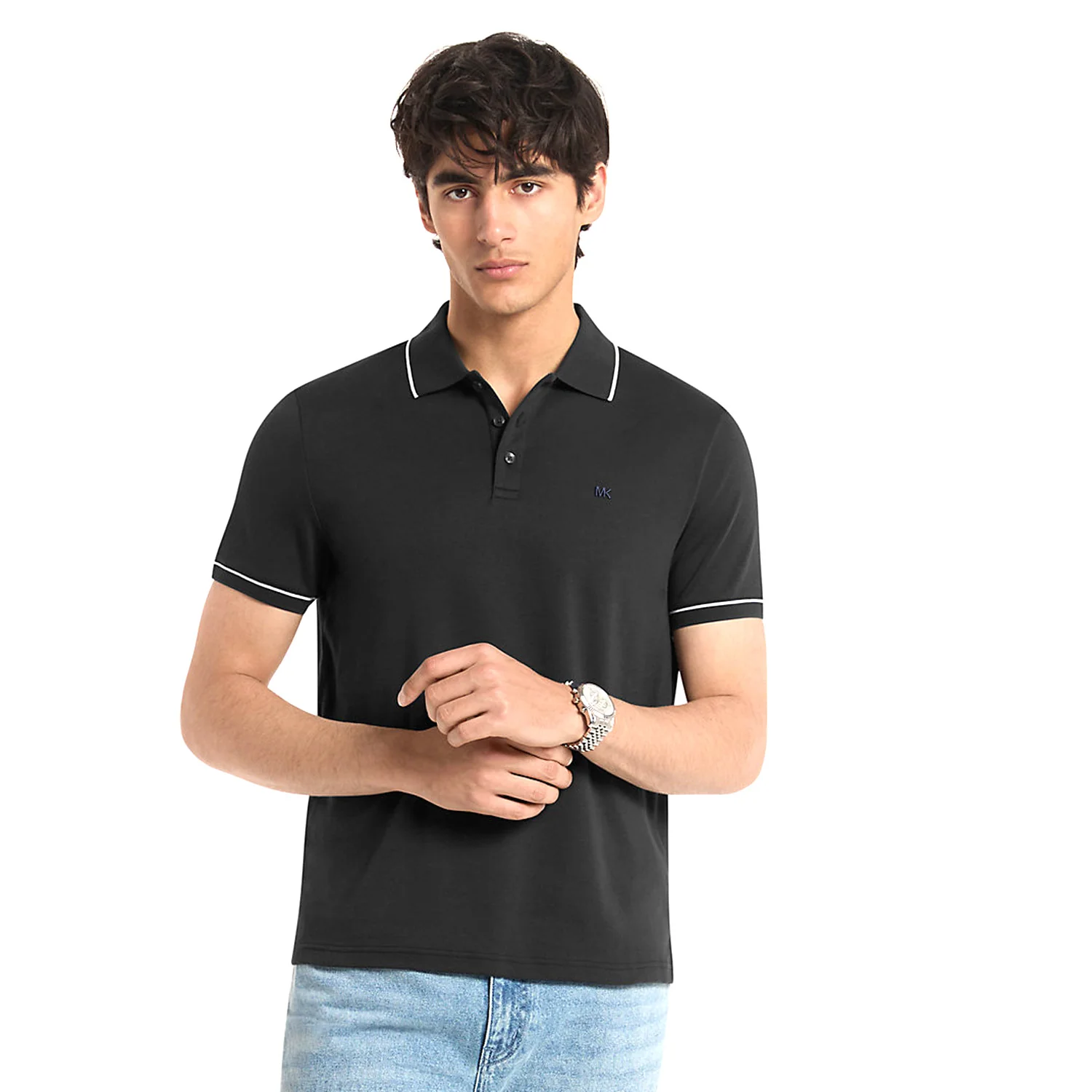 Michael Kors Mens Cotton Polo Shirt