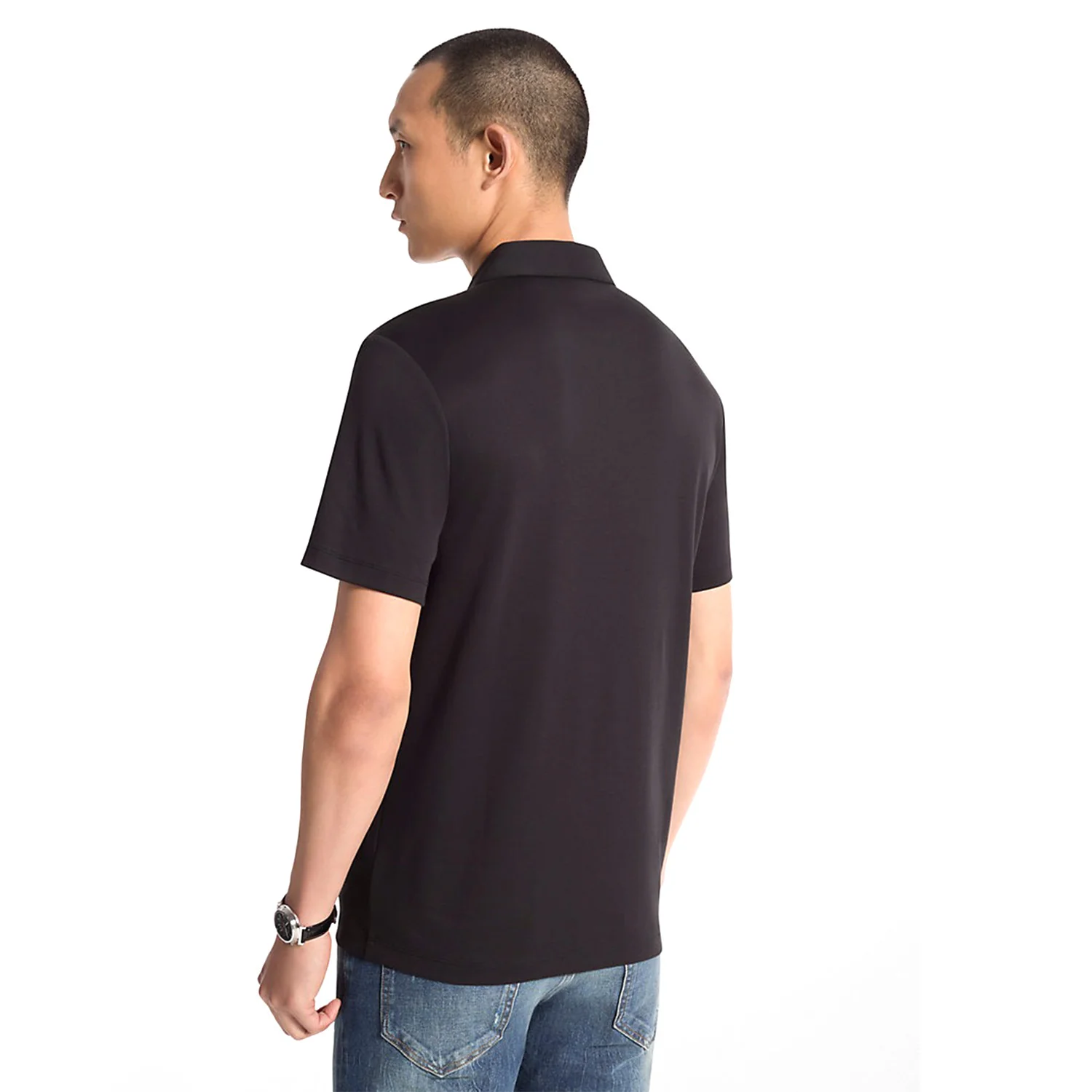 Michael Kors Mens Cotton Polo Shirt - Image 2