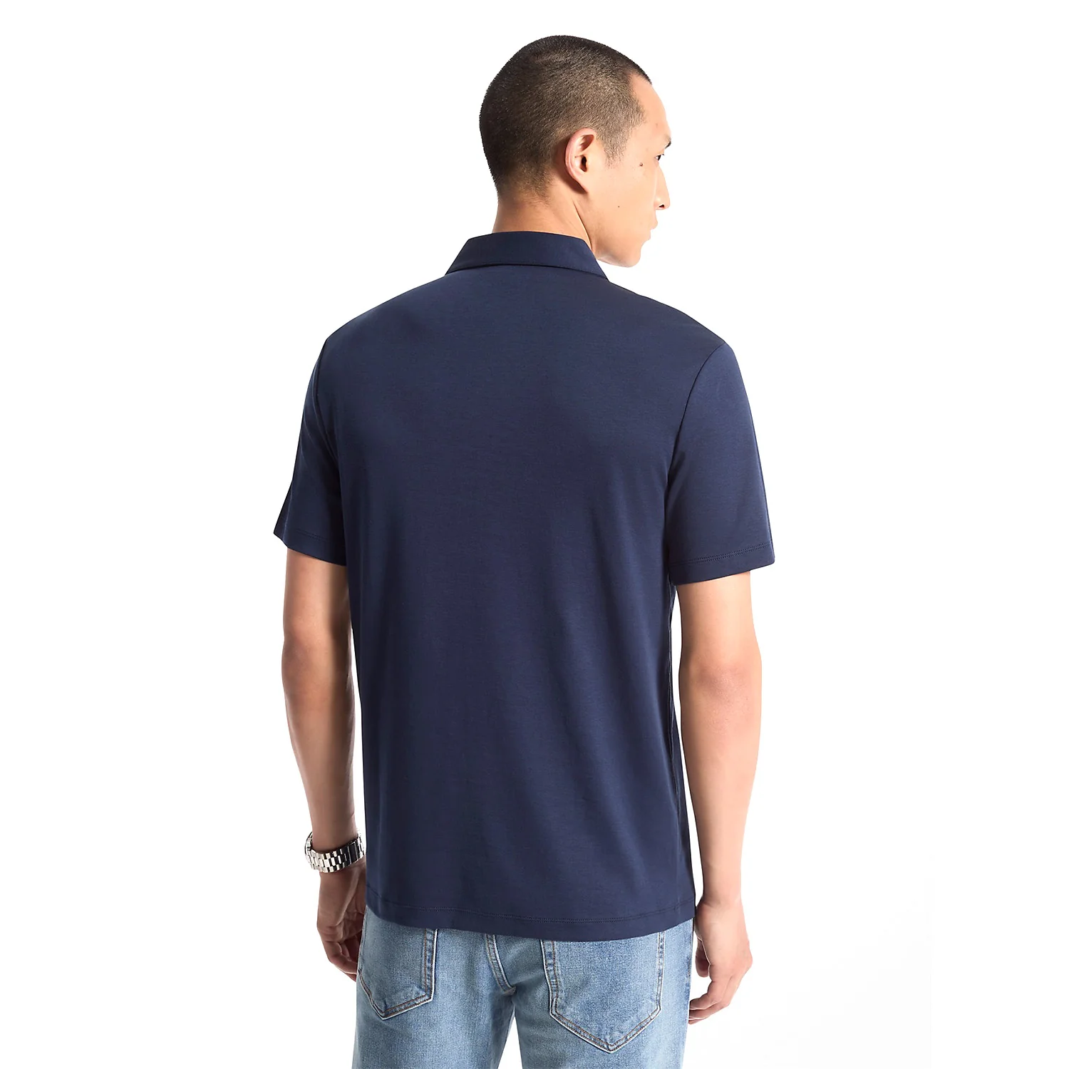 Michael Kors Mens Cotton Polo Shirt - Image 2