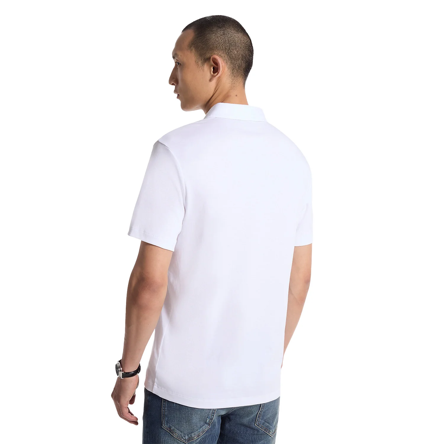 Michael Kors Mens Cotton Polo Shirt - Image 2