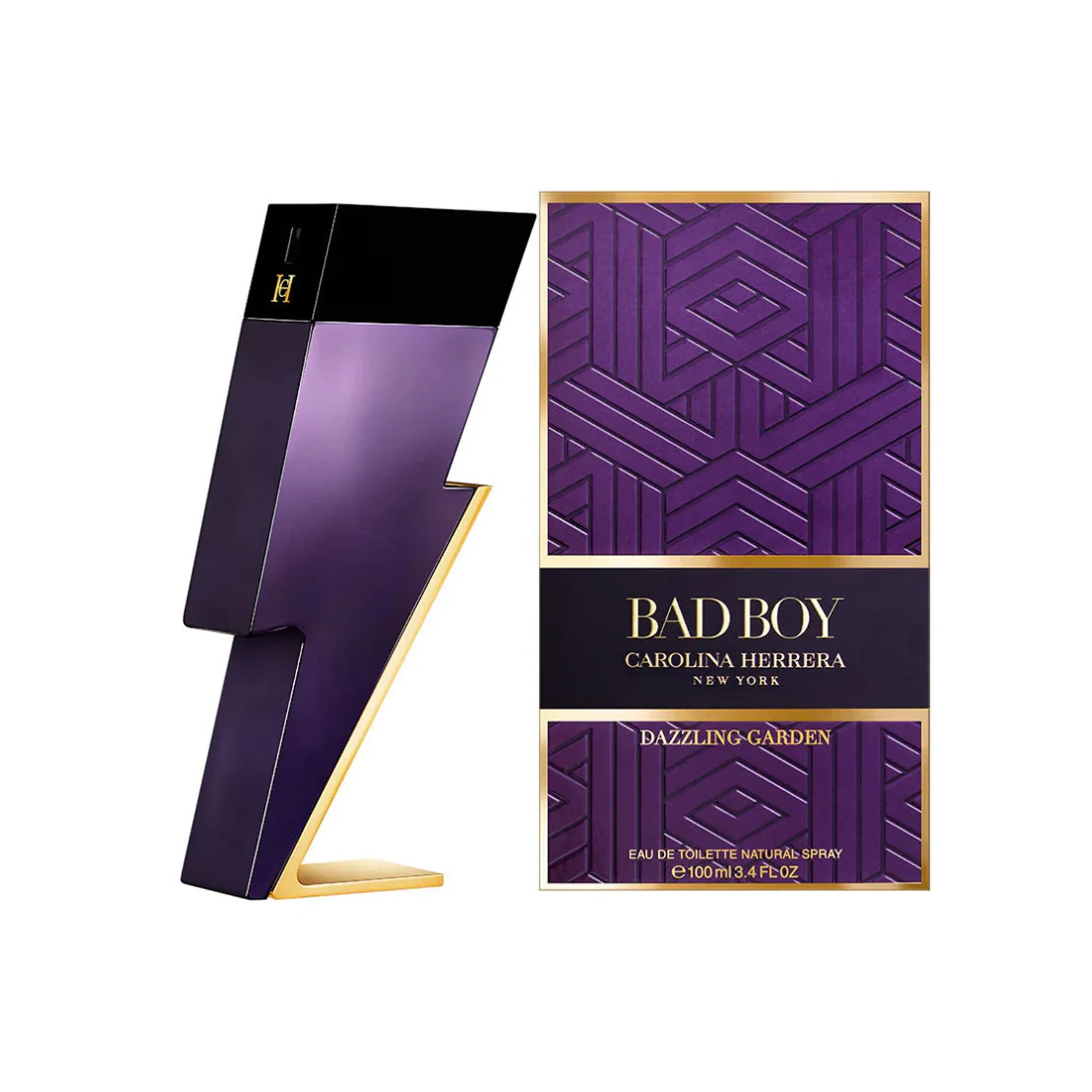 CH BAD BOY DAZZLING GARDEN MEN EDT 100ML - Image 2
