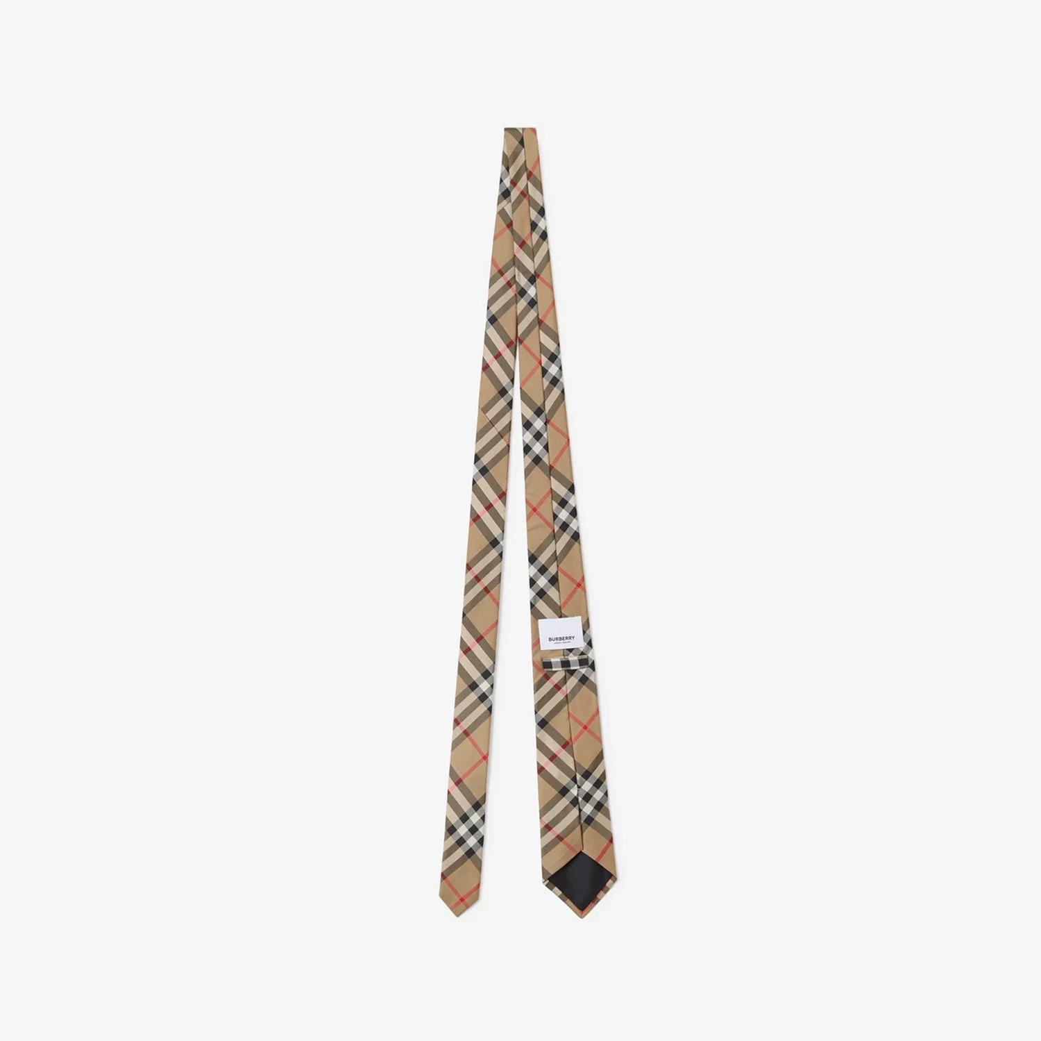 Check Silk Tie - Image 2