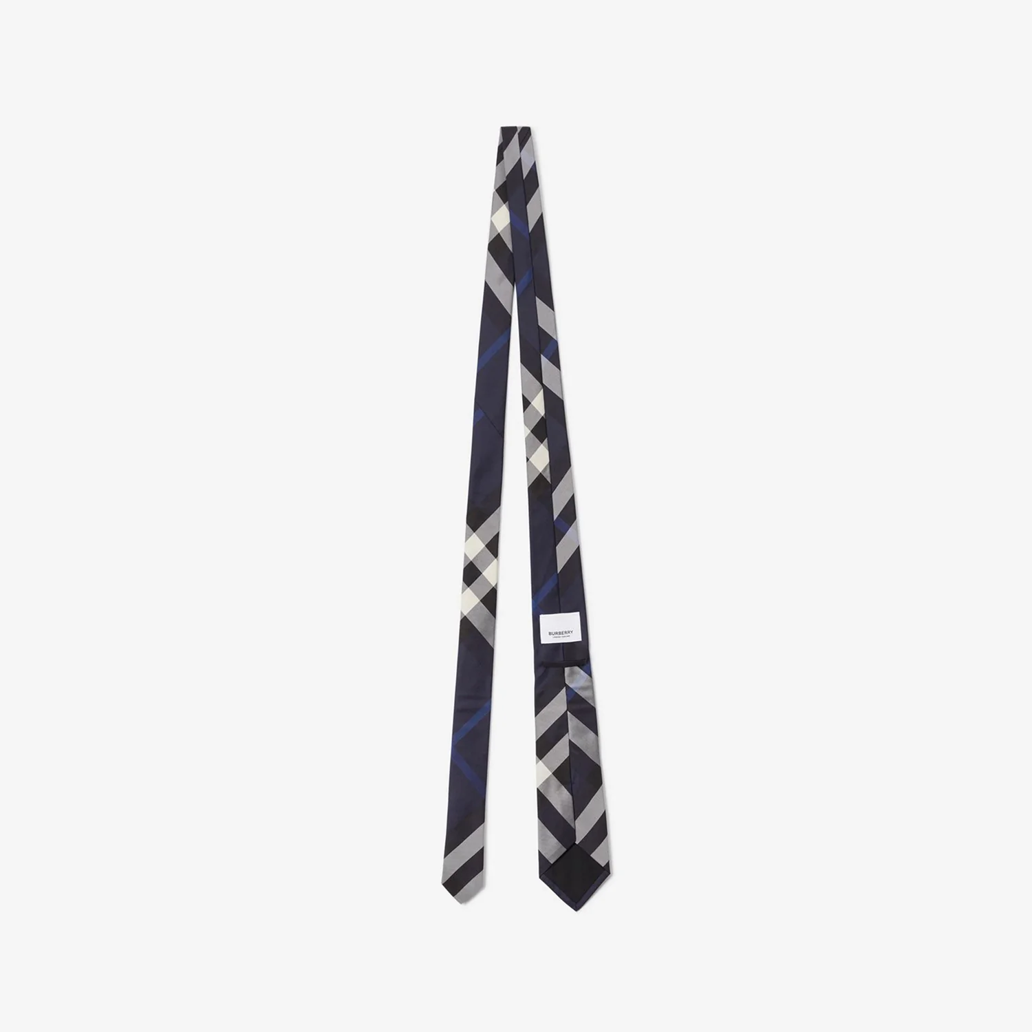 Check Silk Tie - Image 5