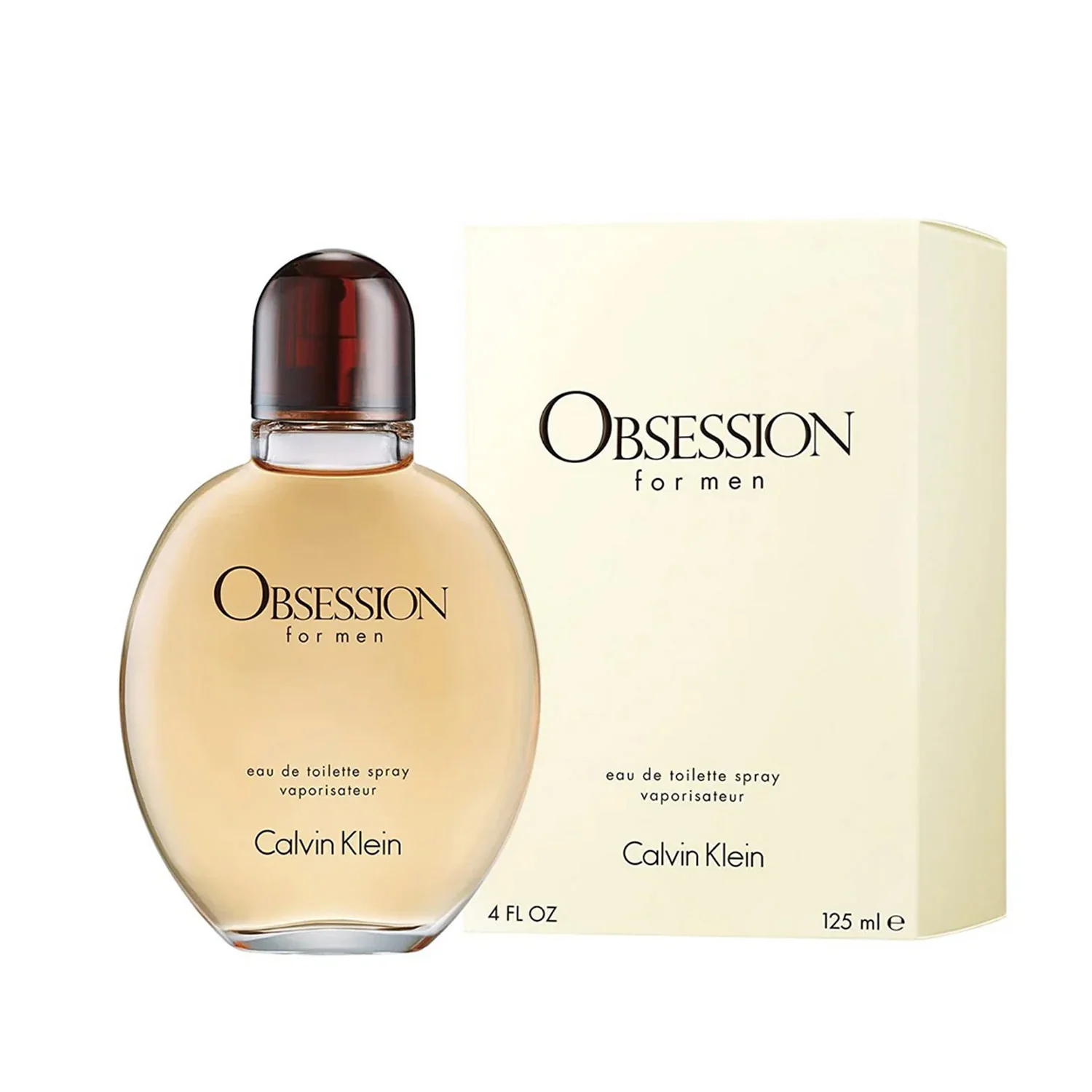 CK OBSESSION MEN EDT 125ML - Image 2