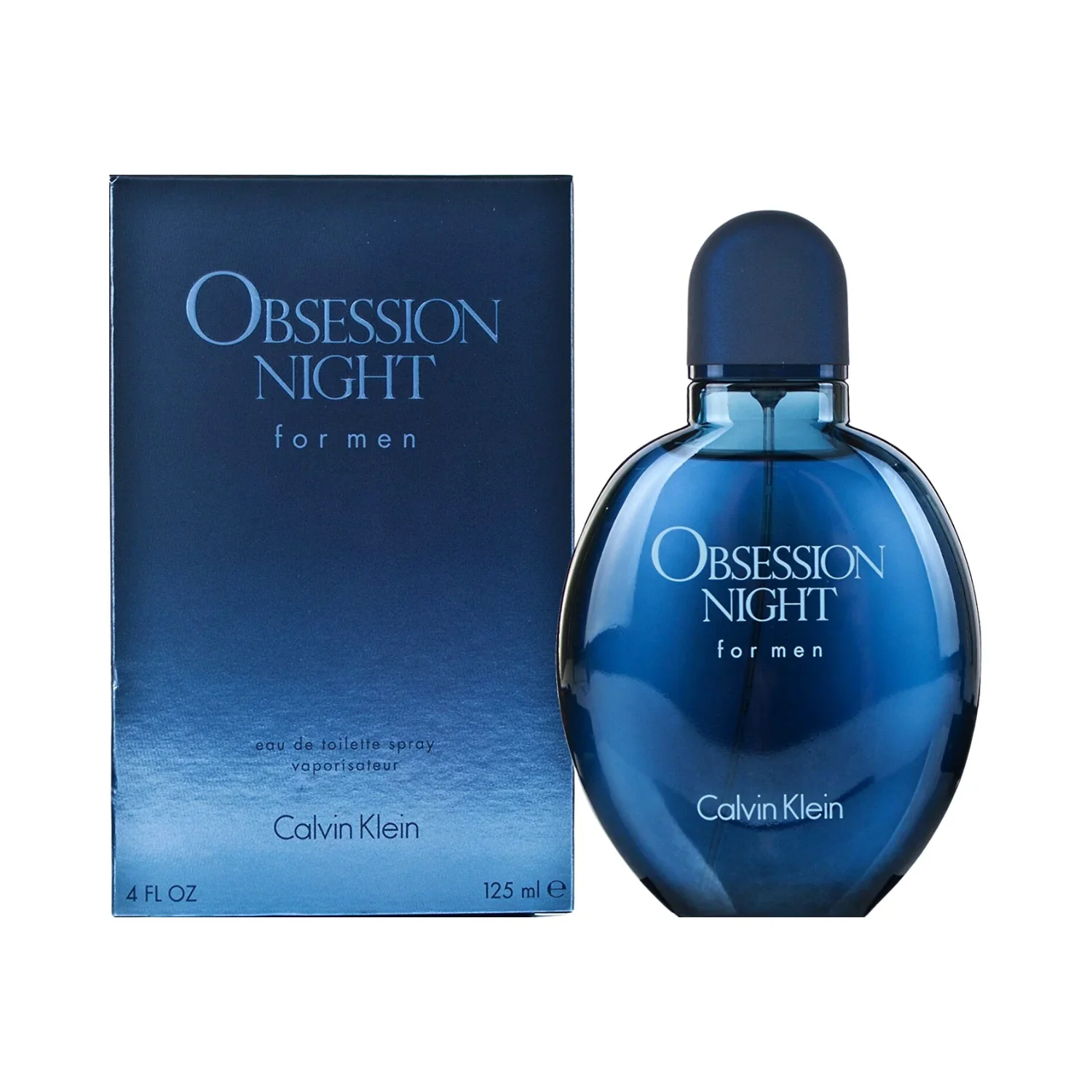 CK OBSESSION NIGHT MEN EDT 125ML - Image 2