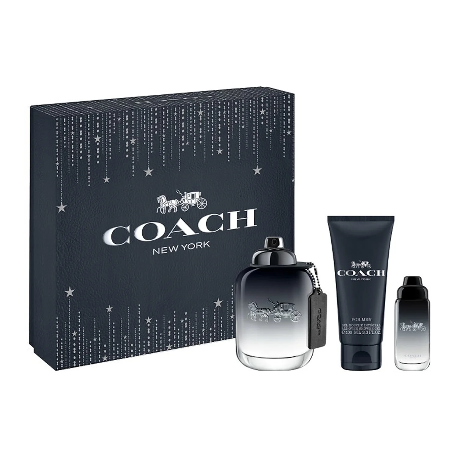 COACH MEN SET (EDT 100ML+S/G 100ML+EDT 15ML)