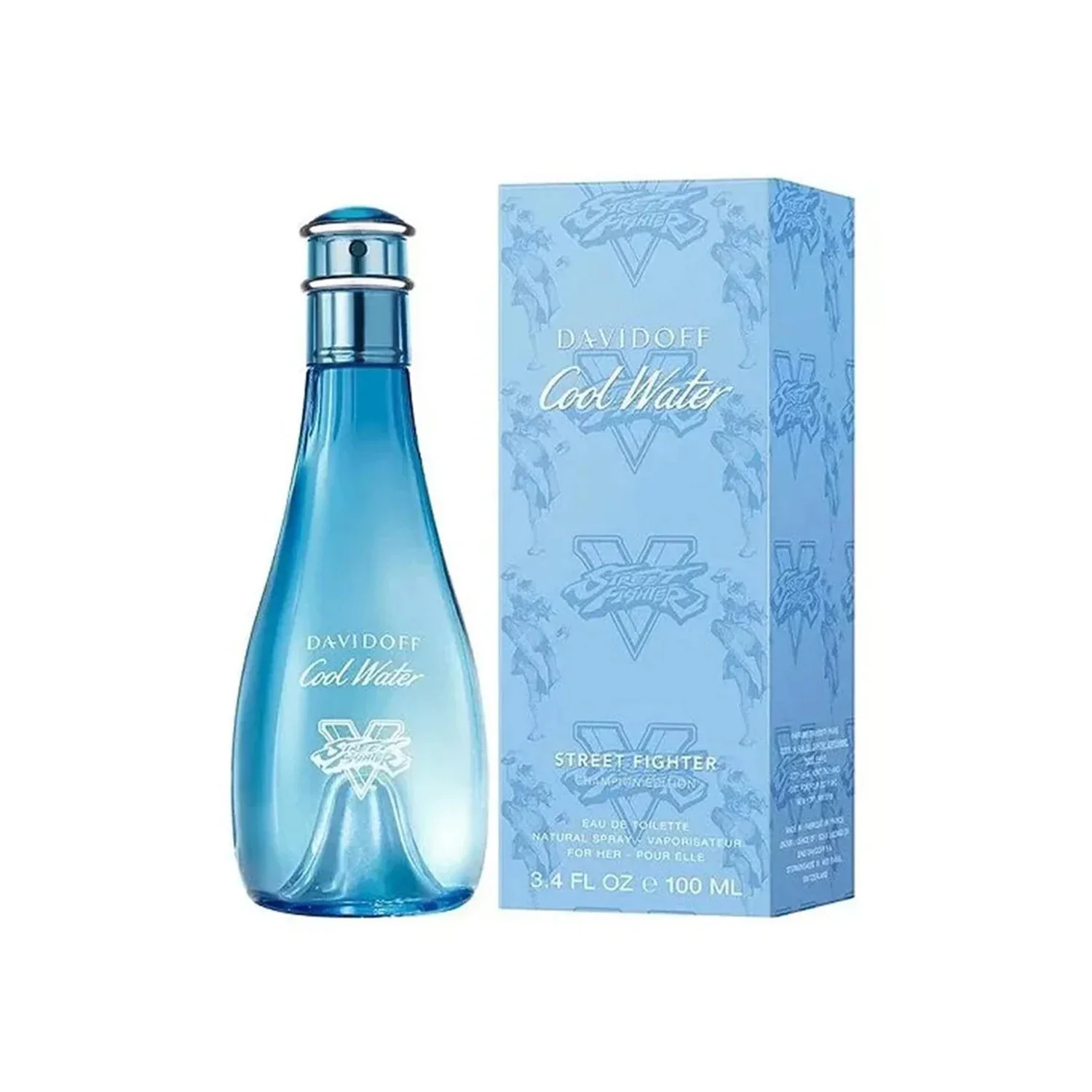 COOL WATER STREET FIGHTER CHAMPION EDIT WOMEN EDT 100ML - Image 2