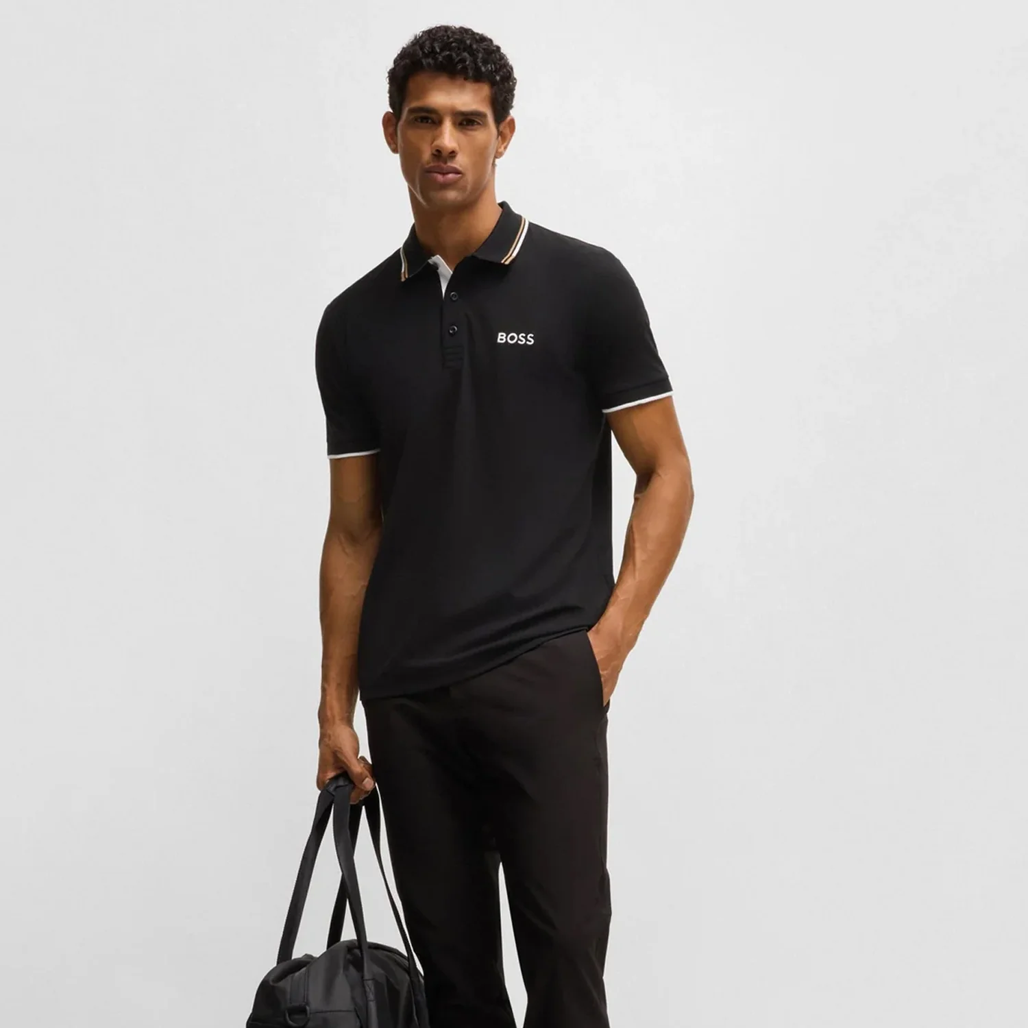 Cotton-Blend Polo Shirt With Contrast Logos - Image 8