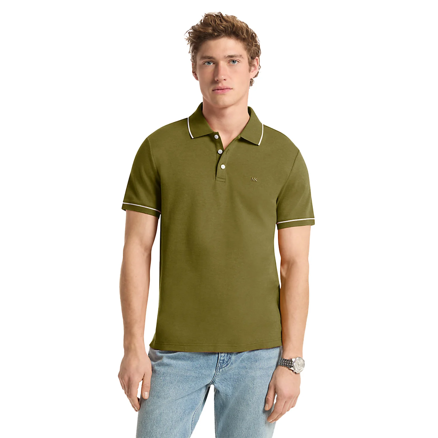 Michael Kors Mens Cotton Polo Shirt