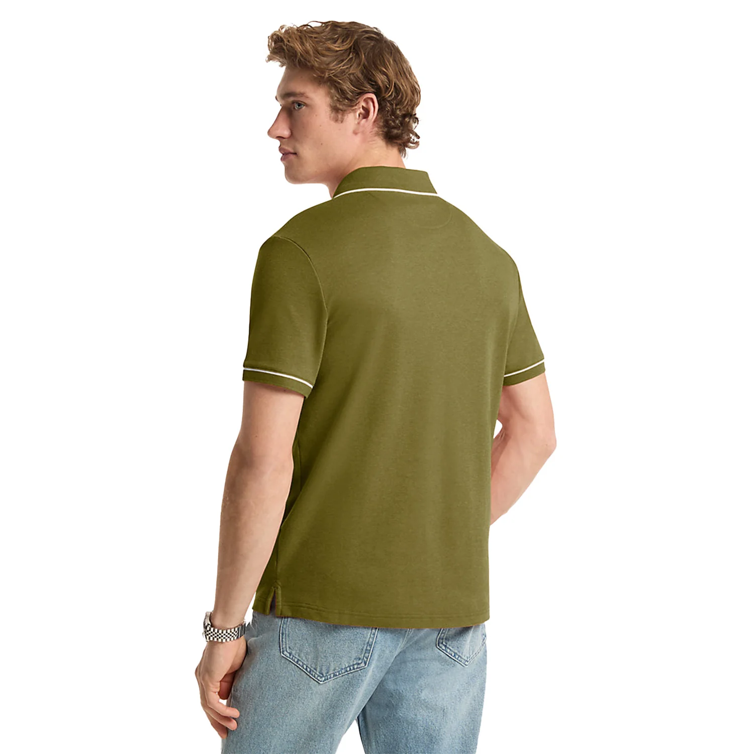 Michael Kors Mens Cotton Polo Shirt - Image 2