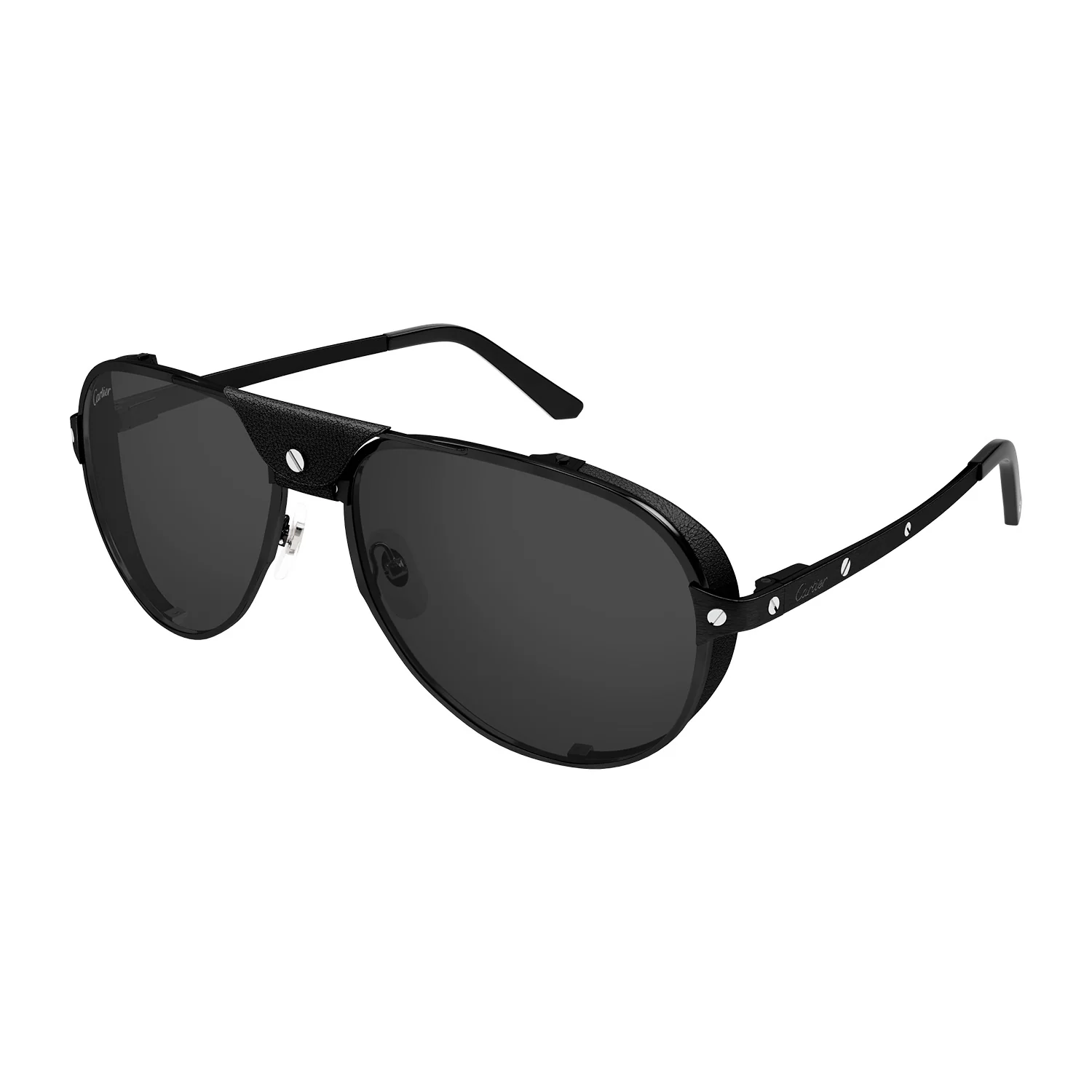 EXCEPTION Masculine pilot shape paired with the iconic Santos