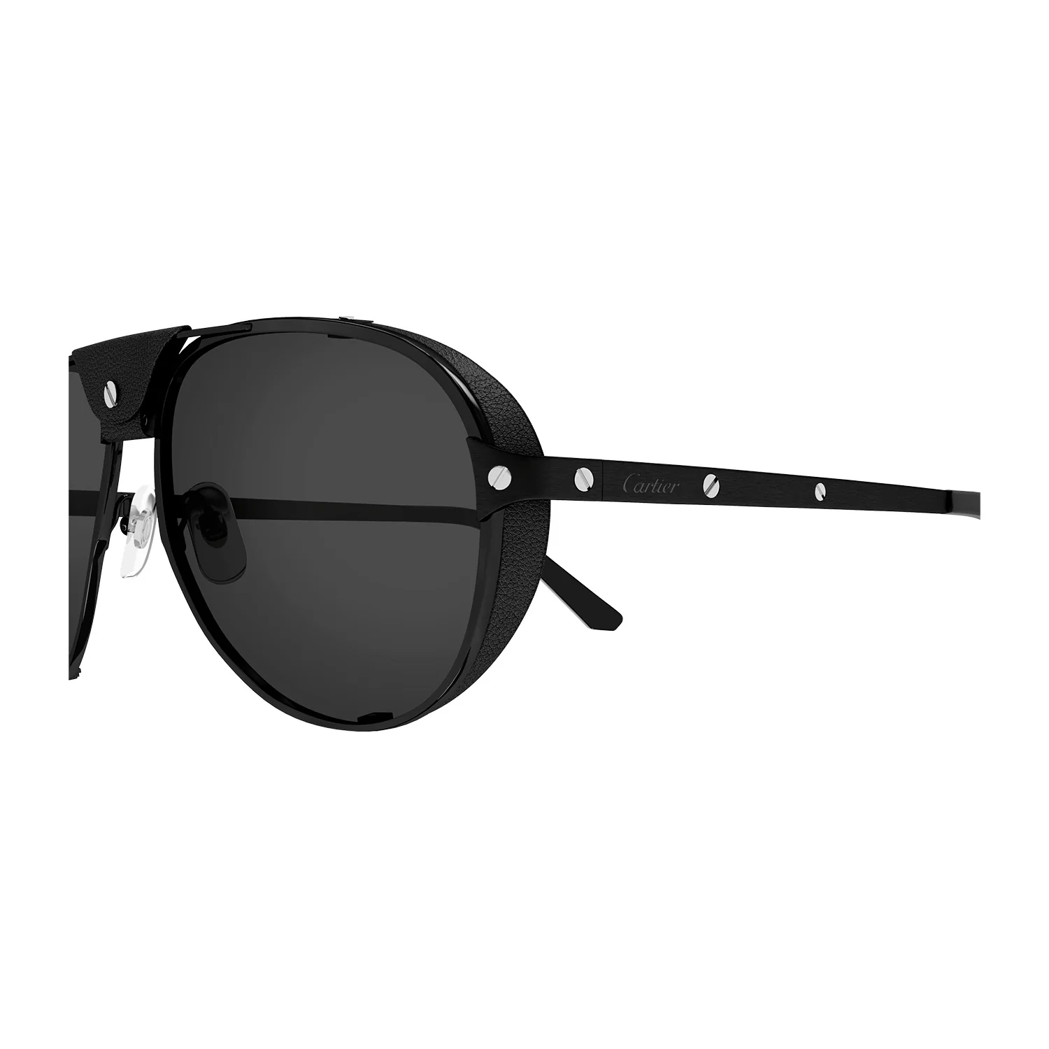 EXCEPTION Masculine pilot shape paired with the iconic Santos - Image 3