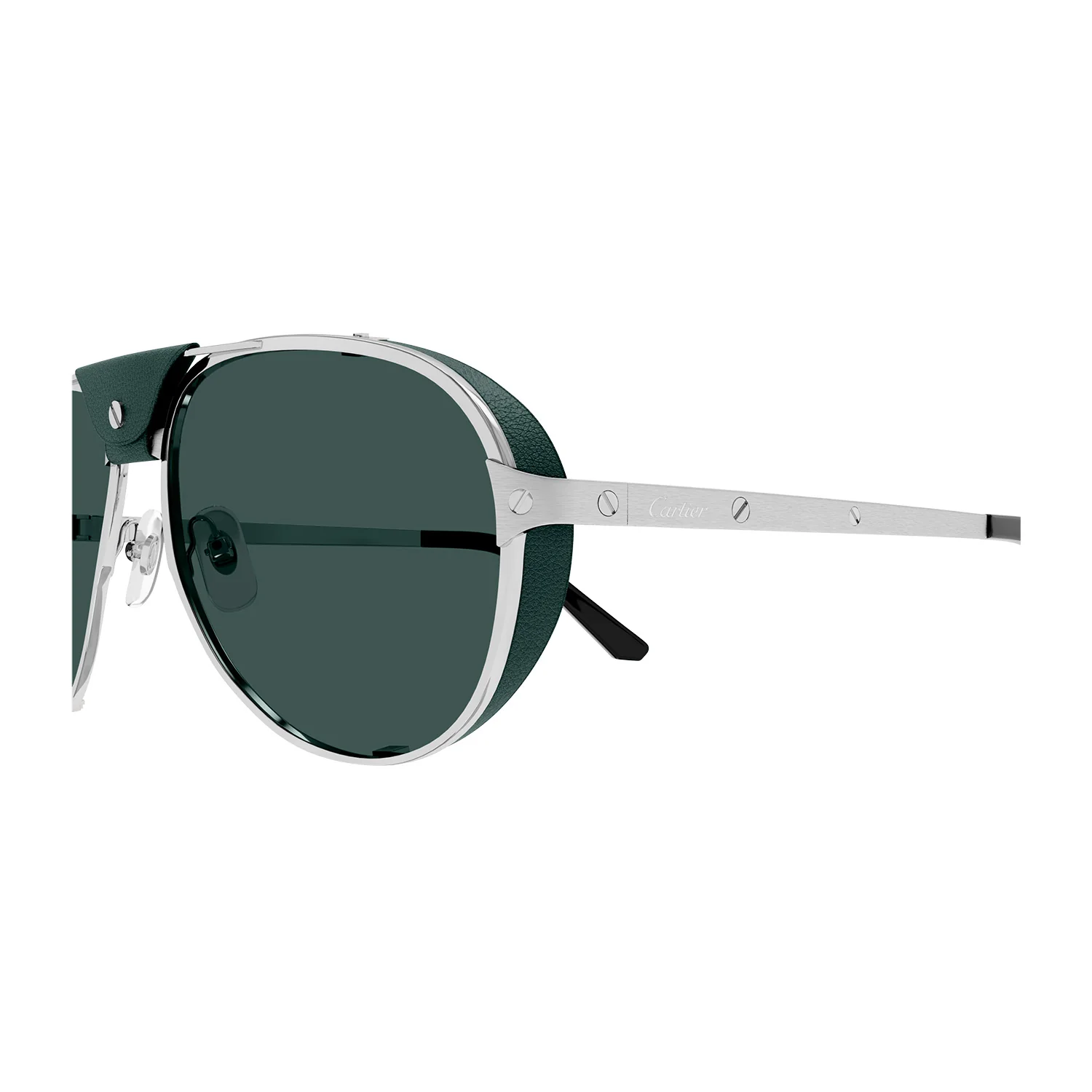 EXCEPTION Masculine pilot shape paired with the iconic Santos - Image 3