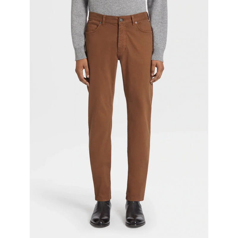 E8PZW GAN 232VIC LT BRW SLD ZEGNA JEANS - Image 2