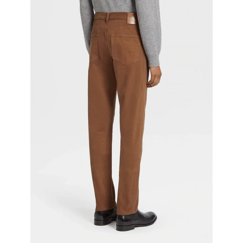 E8PZW GAN 232VIC LT BRW SLD ZEGNA JEANS - Image 3