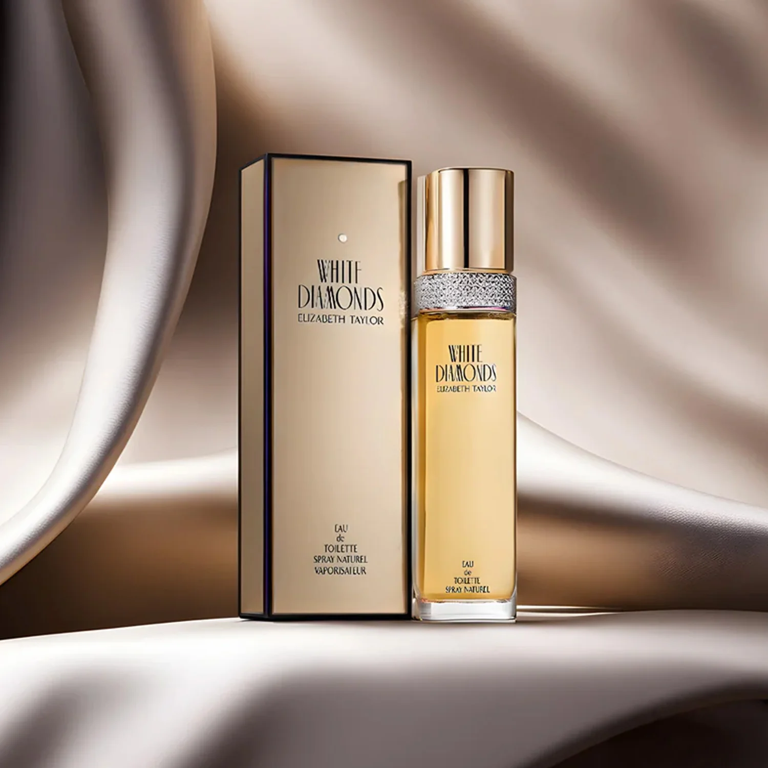 ELIZABETH TAYLOR WHITE DIAMOND WOMEN EDT 100ML - Image 2