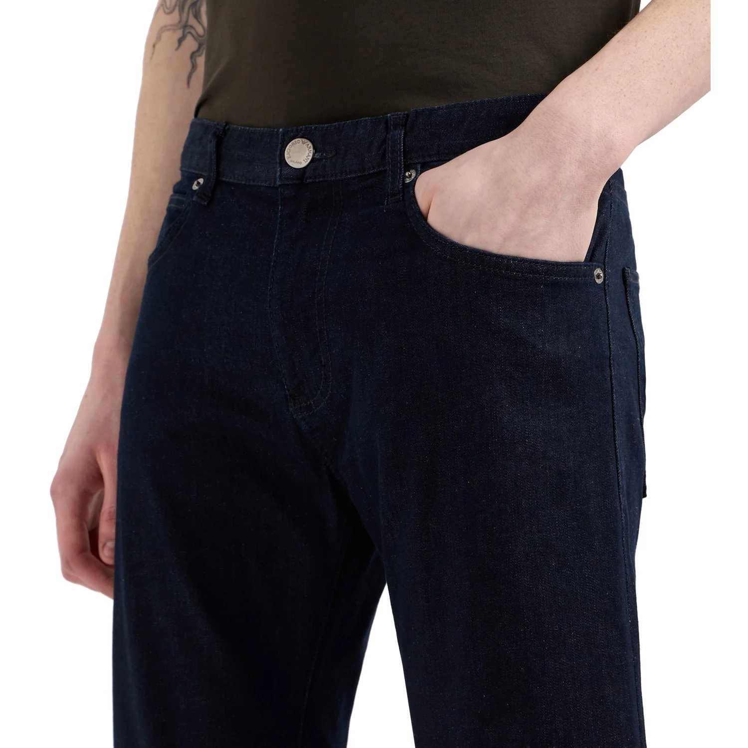 J45 Regular-Fit Jeans In Comfort-Twill Denim - Image 4