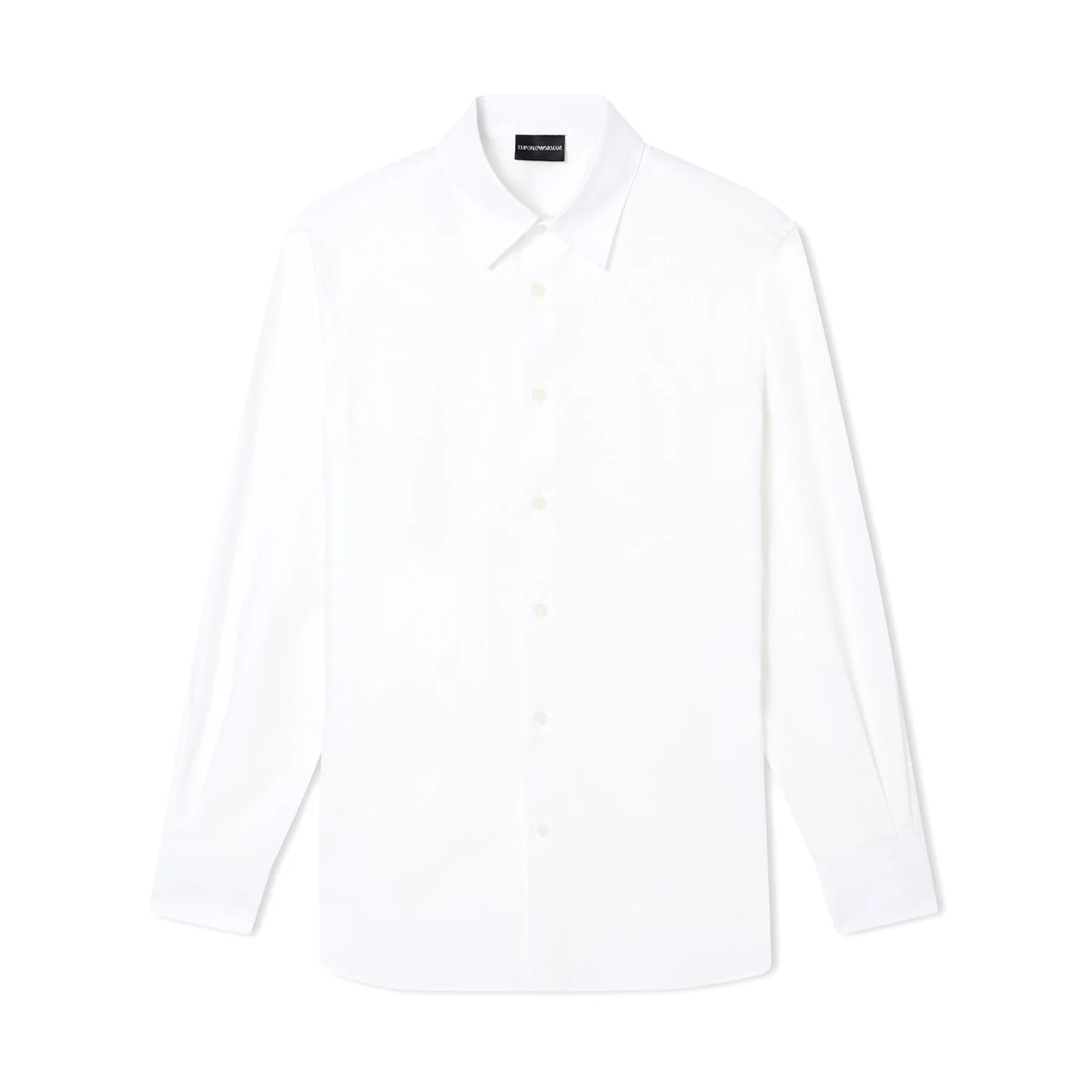 Ea Jacquard Shirt With All-Over Lettering - Image 4