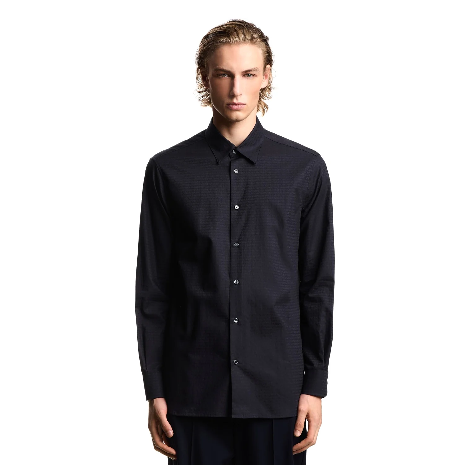 Ea Piqué Polo Shirt With Shield Embroidery - Image 2