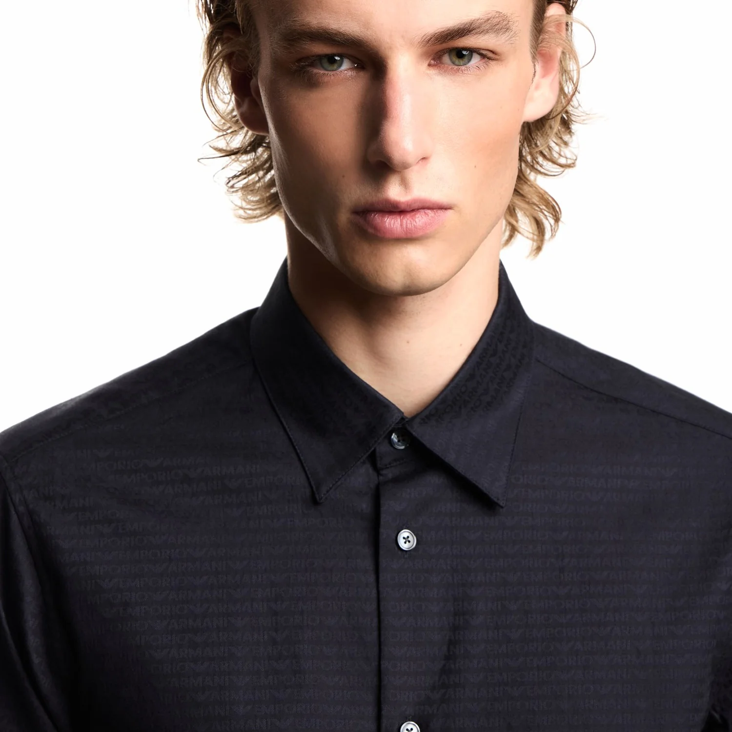 Ea Piqué Polo Shirt With Shield Embroidery - Image 4