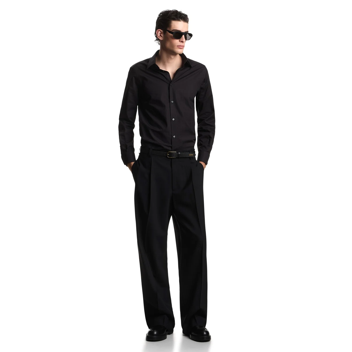 Em Jacquard Shirt With All-Over Lettering - Image 4