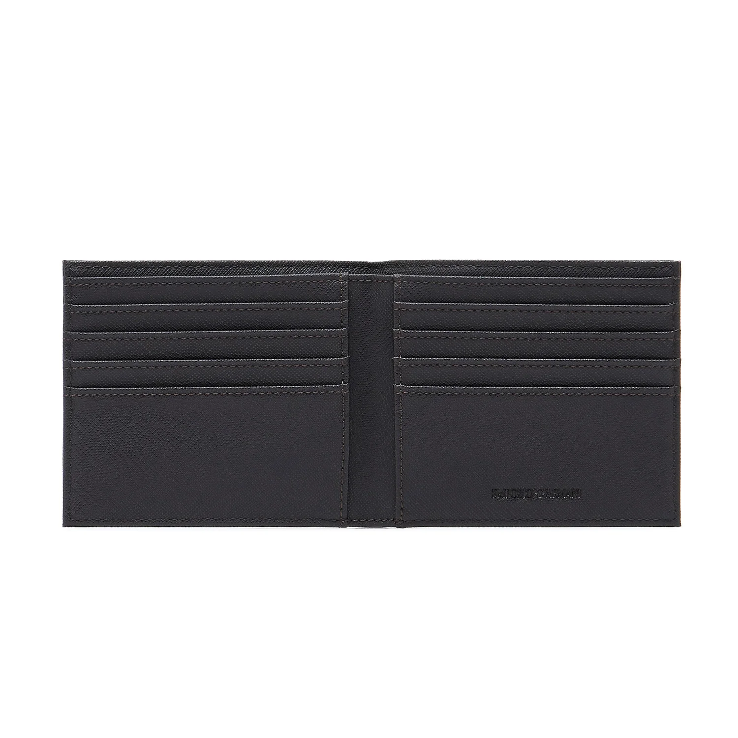 Ea Asv Regenerated Saffiano Bifold Wallet - Image 3