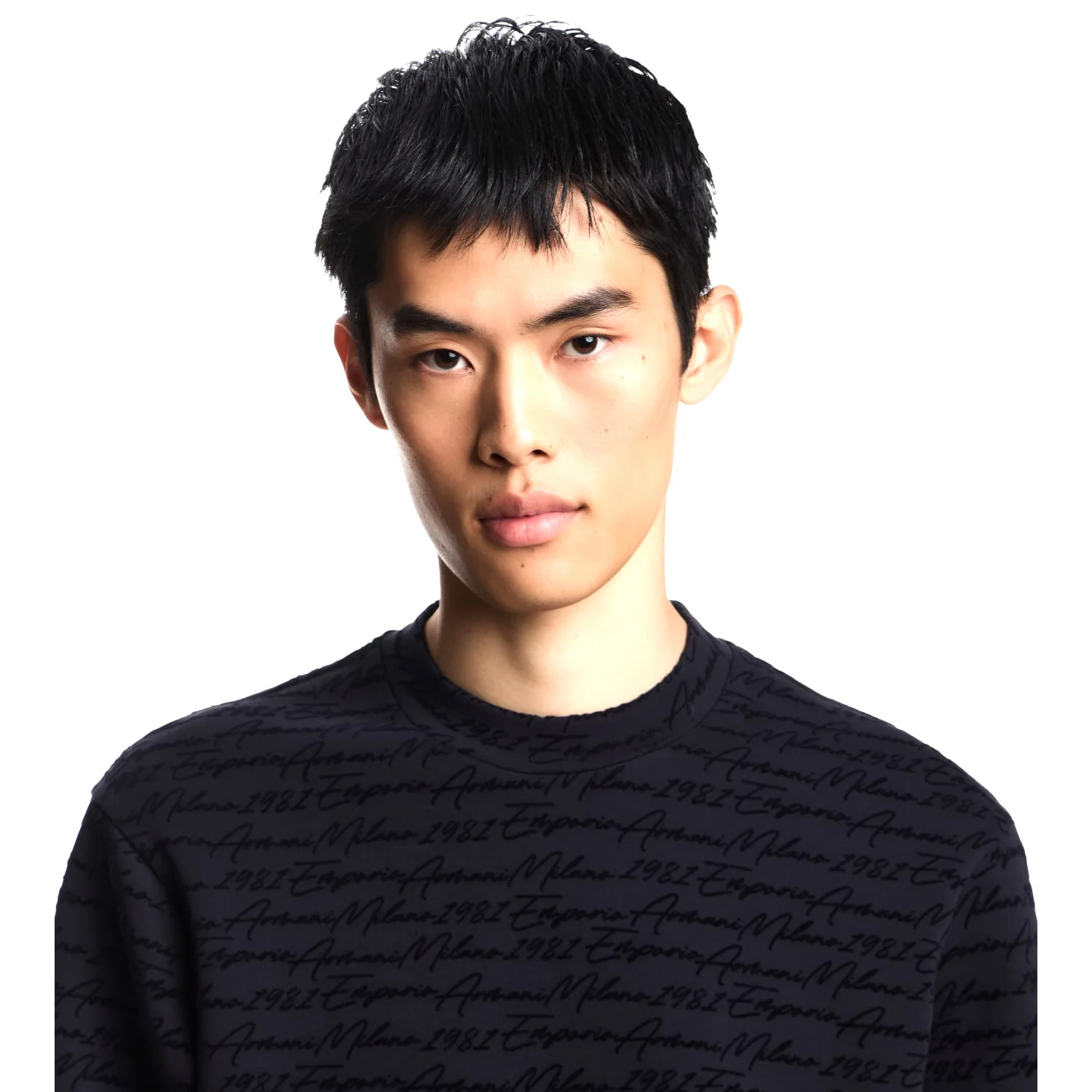 Asv Lyocell-Blend Jersey Sweatshirt With All-Over Flocked Logo - Image 4