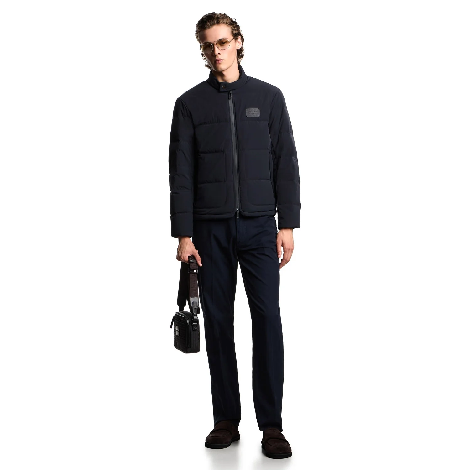 Quilted Spandex Nylon Down Jacket - Image 2
