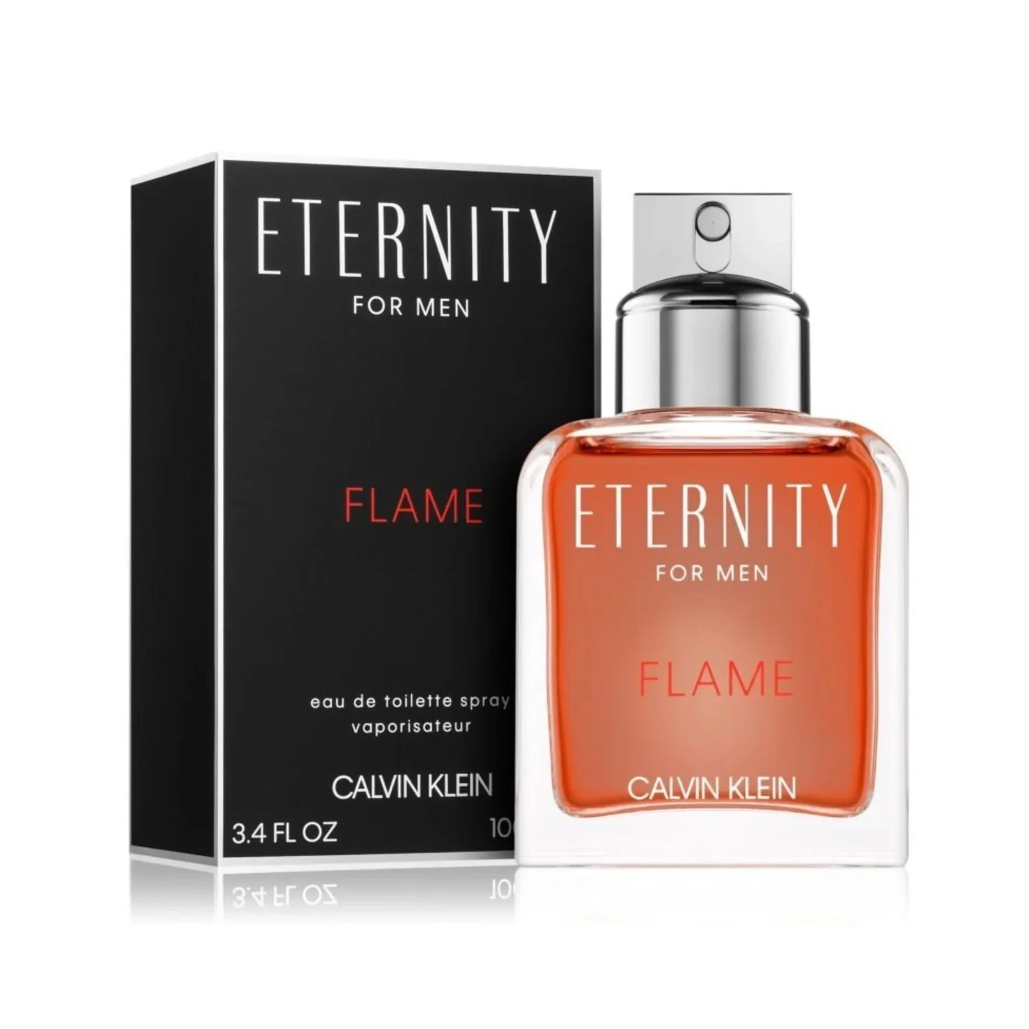 ETERNITY FLAME MEN EDT 100ML - Image 2