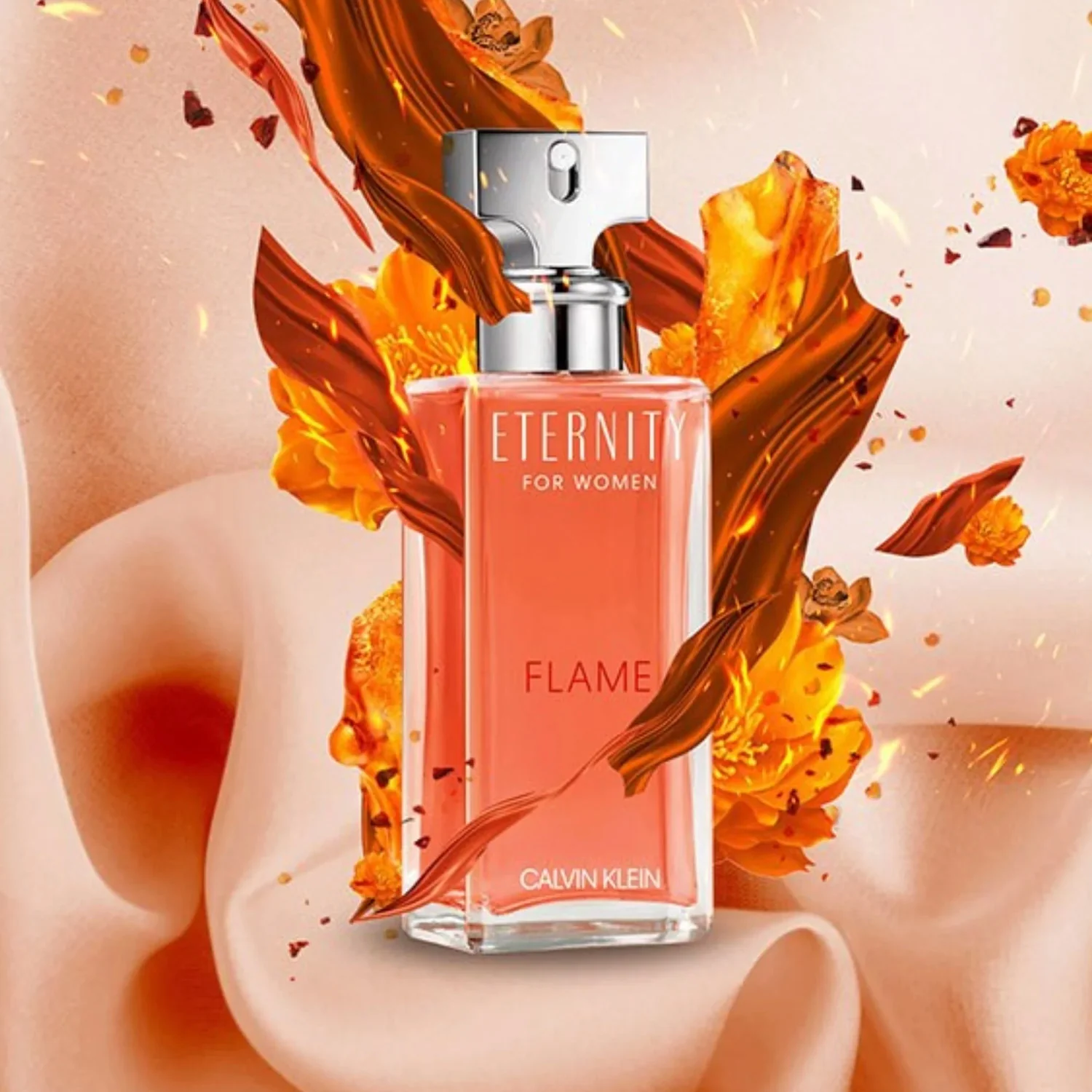 CK ETERNITY FLAME WOMEN EDP 100ML - Image 3
