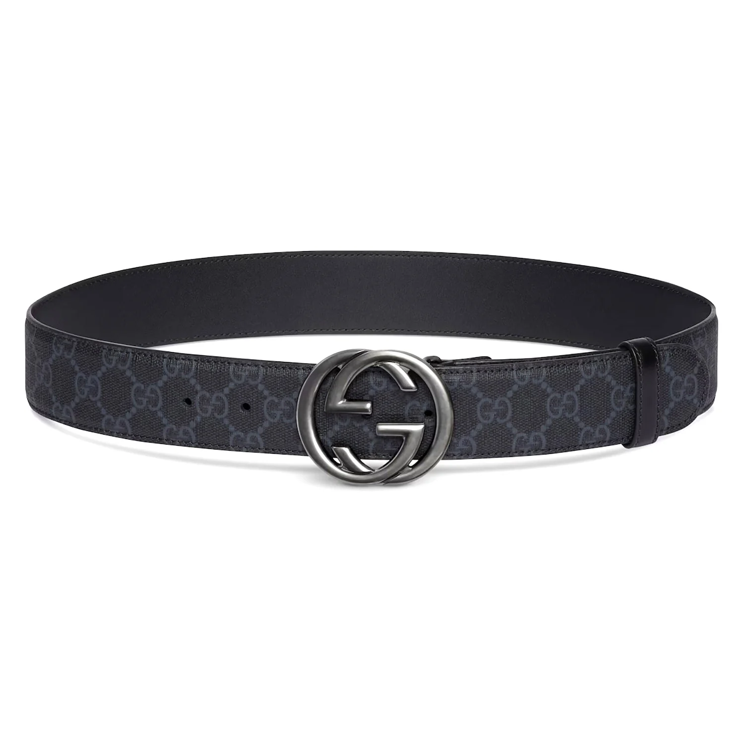 Gg Belt With Interlocking G Buckle