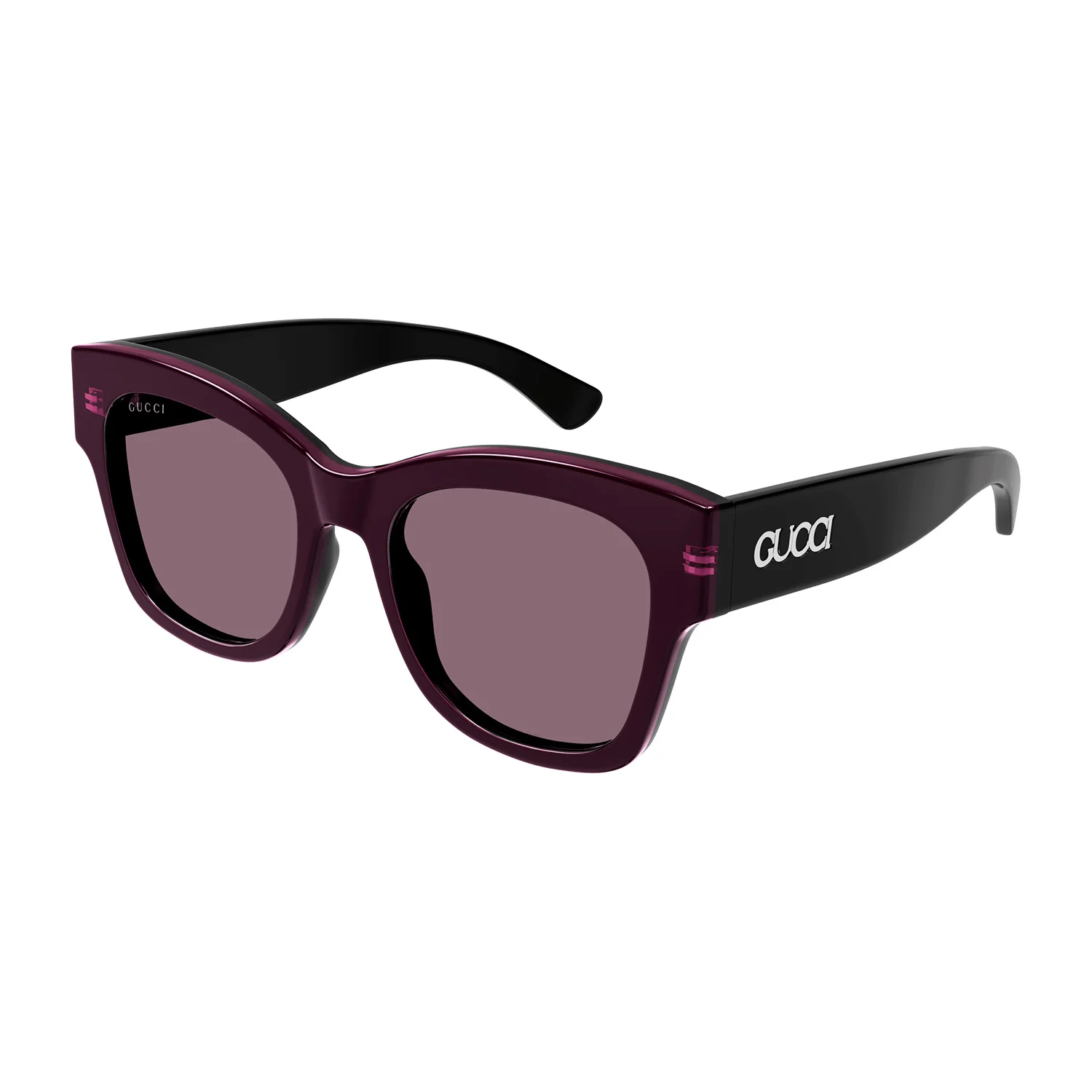 GUCCI LAQUERED NAME OF BRAND WOMEN SUNGLLASES