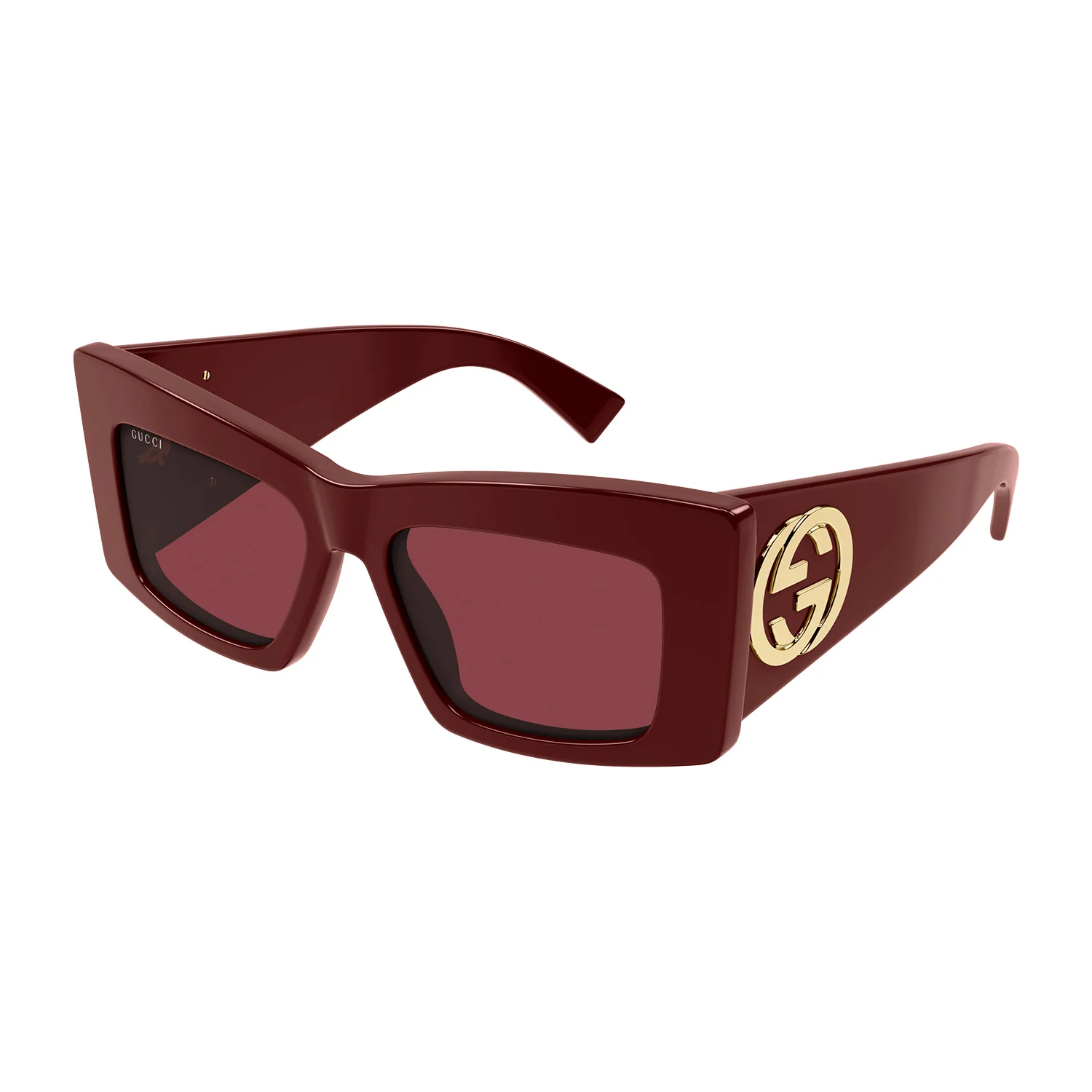 EMBLEM INTERLOCKING LOGO Bold geometric cat-eye FOR WOMEN