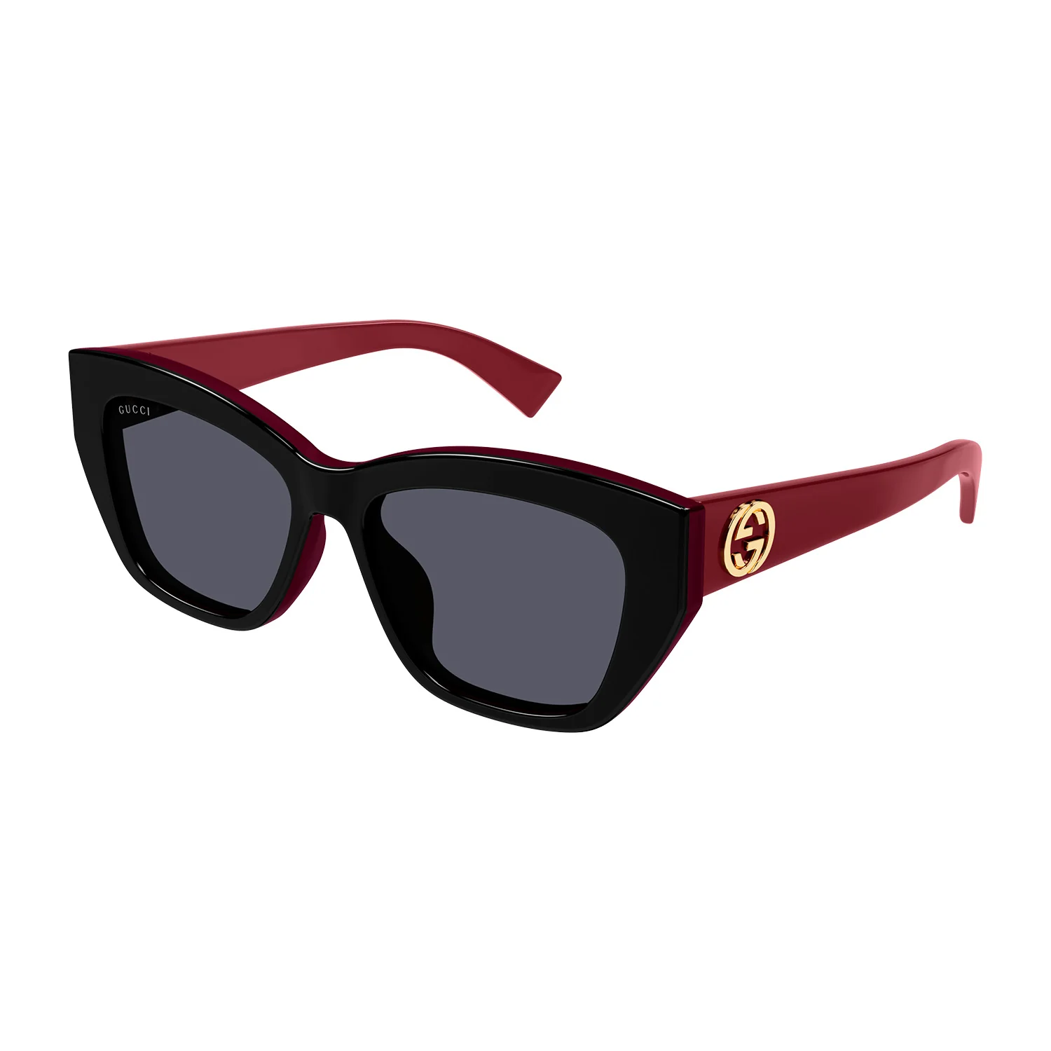 EMBLEM Oversize squared cat-eye Flat GG interlocking logo