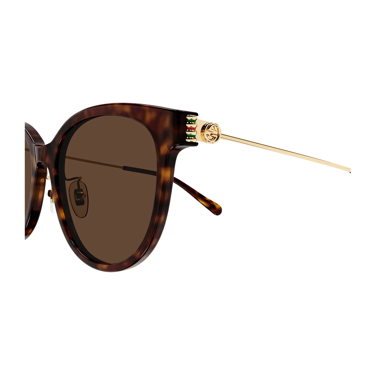 Emblem Oversize Rounded Cat-Eye Shape - Image 3